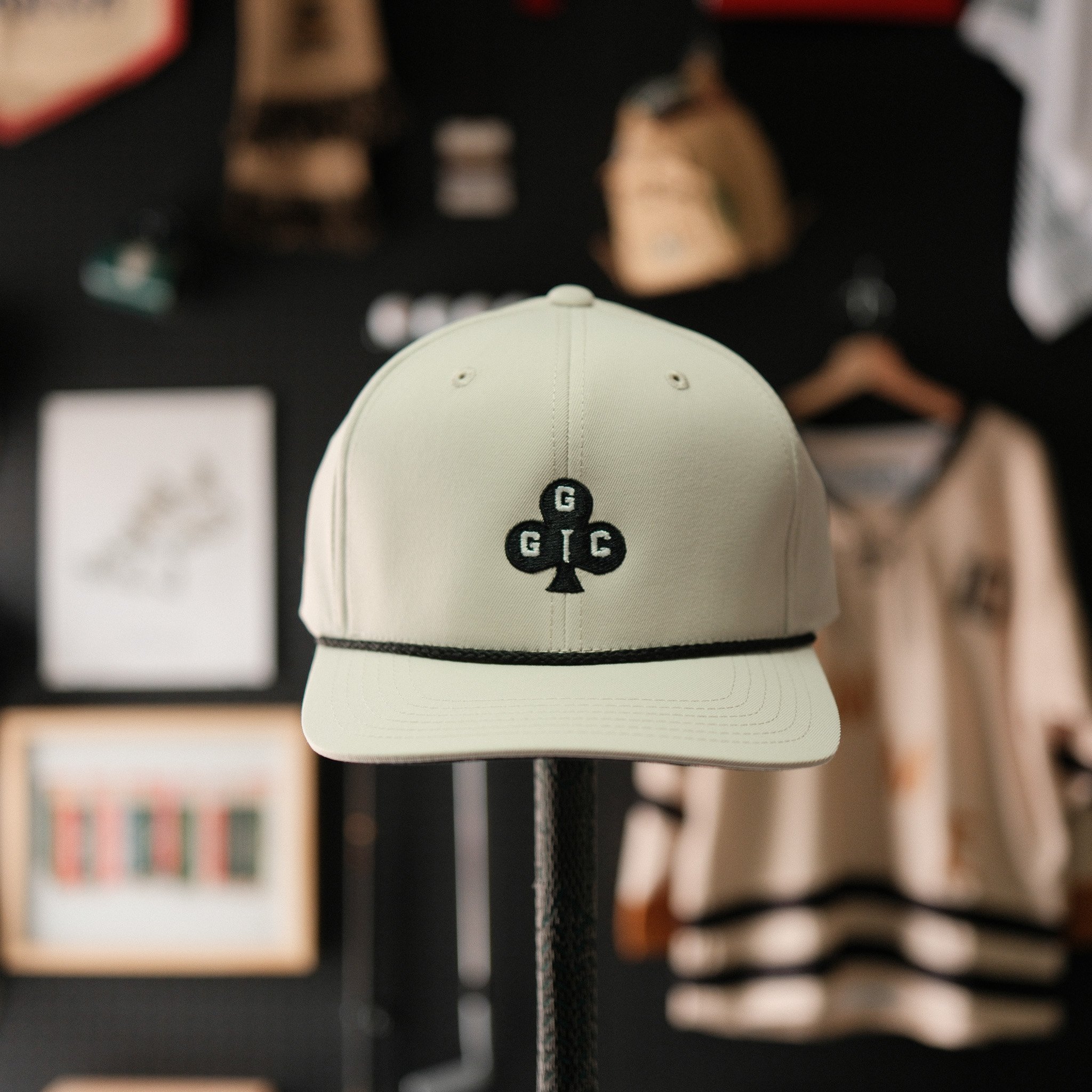 Khaki GGC Club Logo Rope Hat