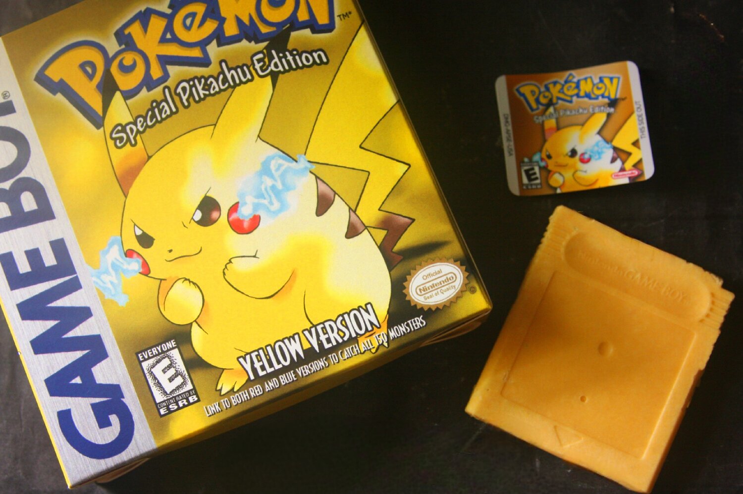 Pokemon Yellow Pikachu Edition for Original Gameboy