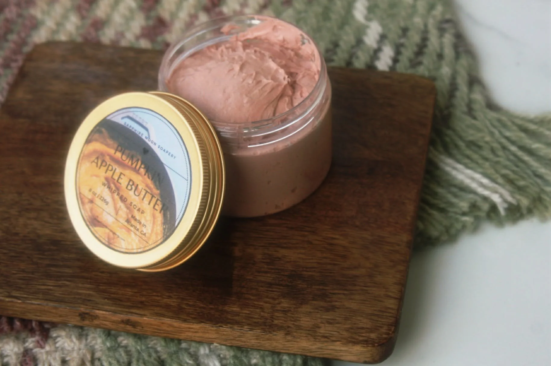 Pumpkin Apple Butter Whipped Soap