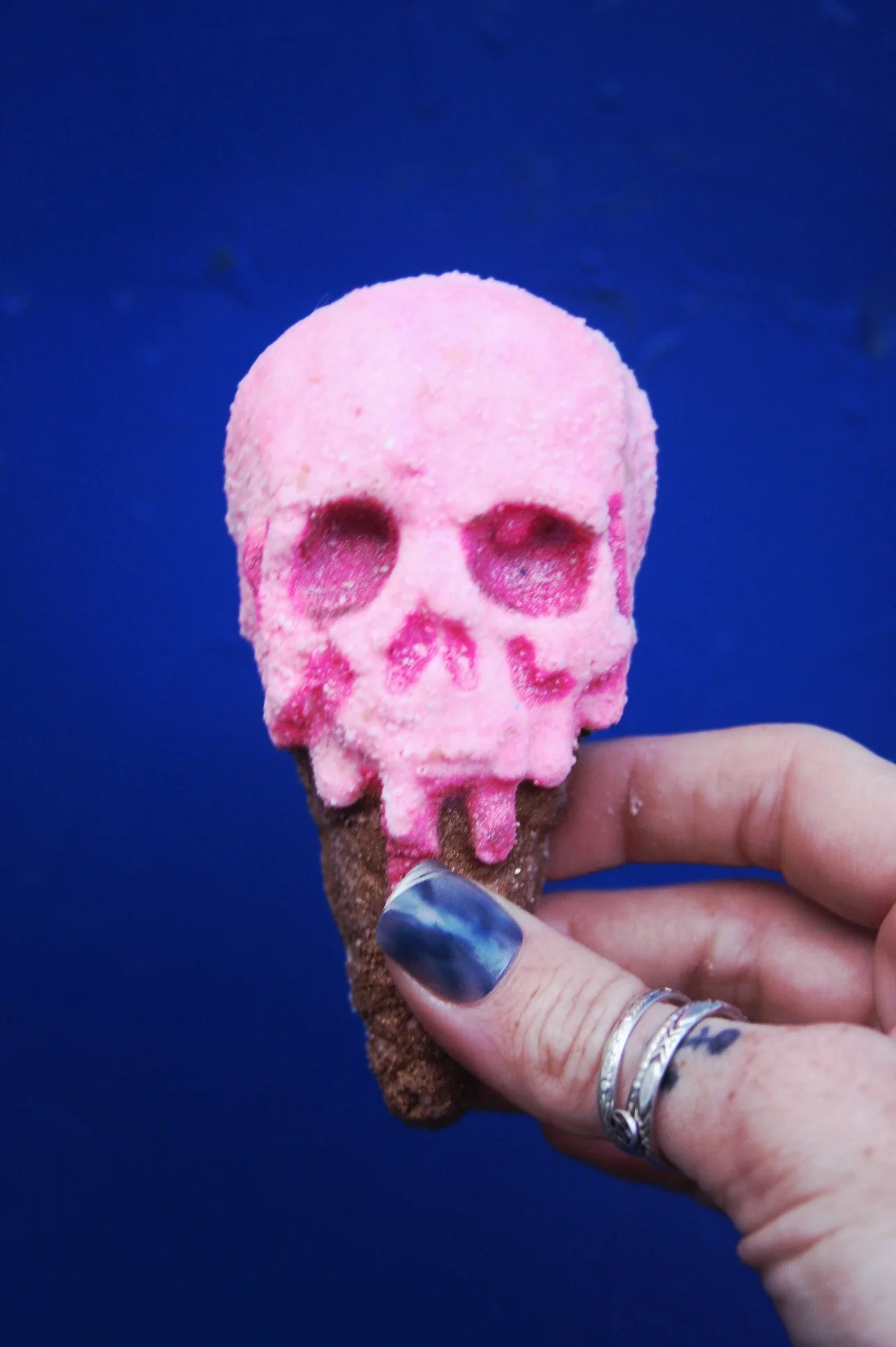 Brain Freeze Hex Bath Bomb