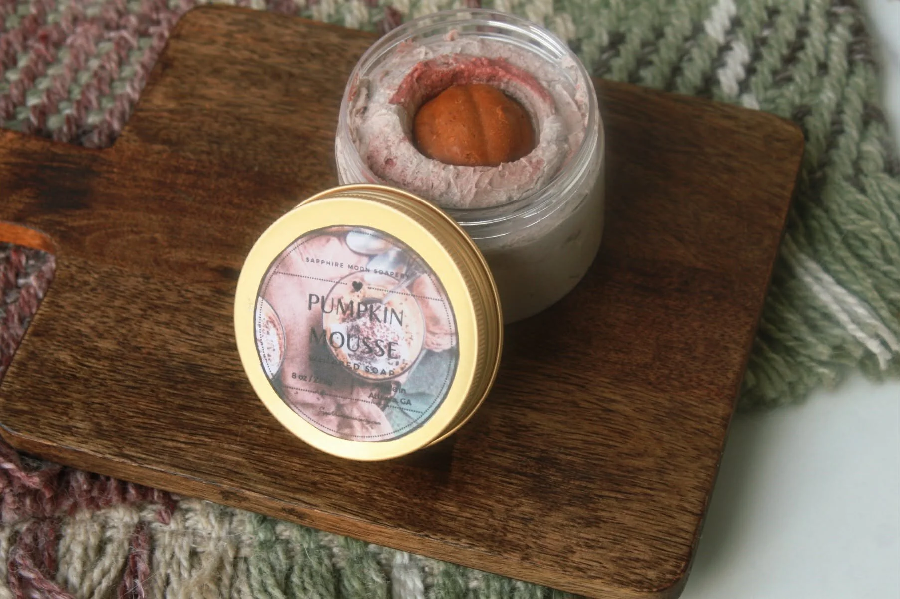 Pumpkin Mousse Whipped Soap