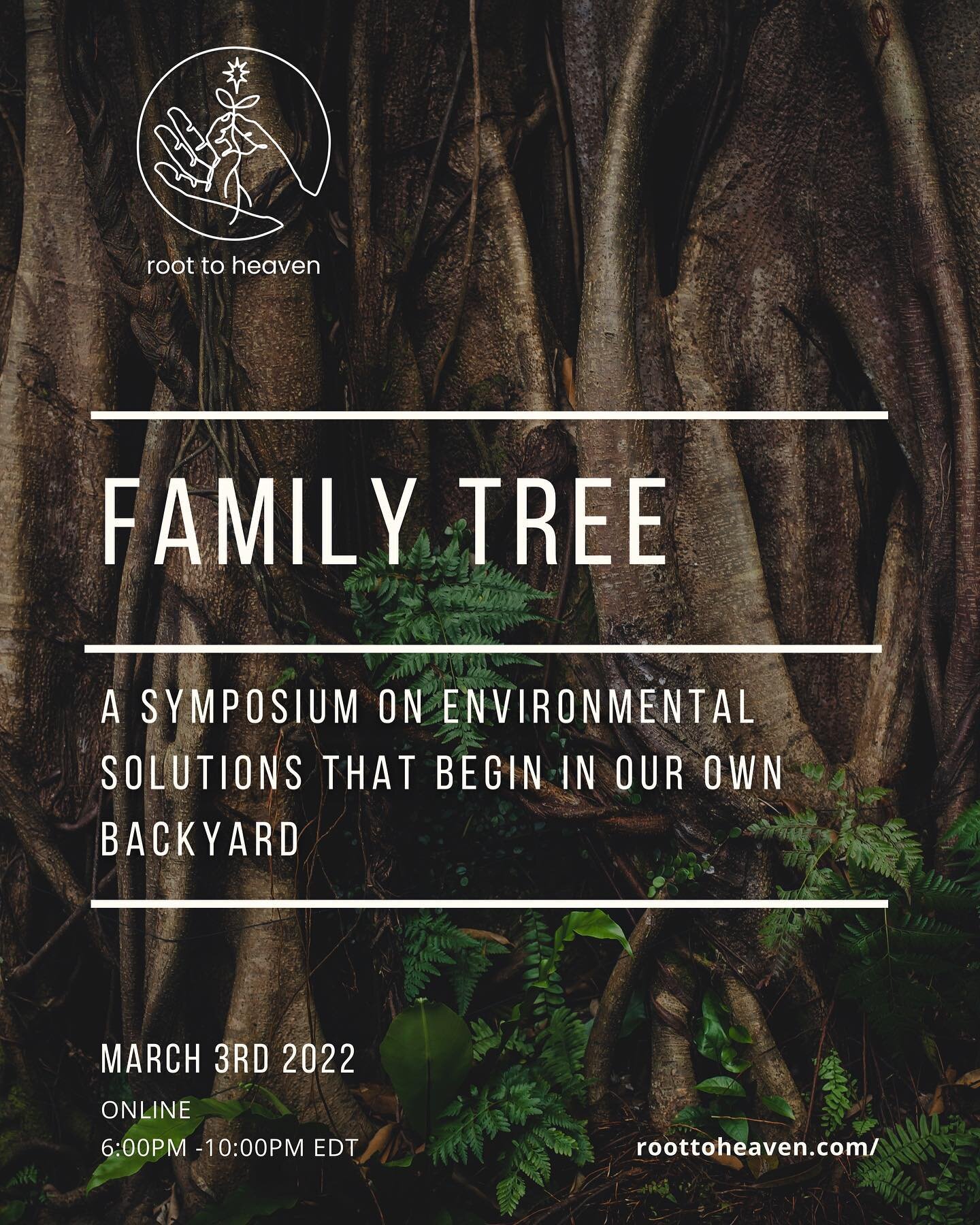 On Thursday, March 3rd, join our friends @roottoheaven_ online from 6-10pm EDT for a symposium on Ecological Regeneration, offering solutions that begin in our own back yards. 

Featuring 

@deepakchopra 
Pualani Case
Mamos &amp; Zagas from the Sierr