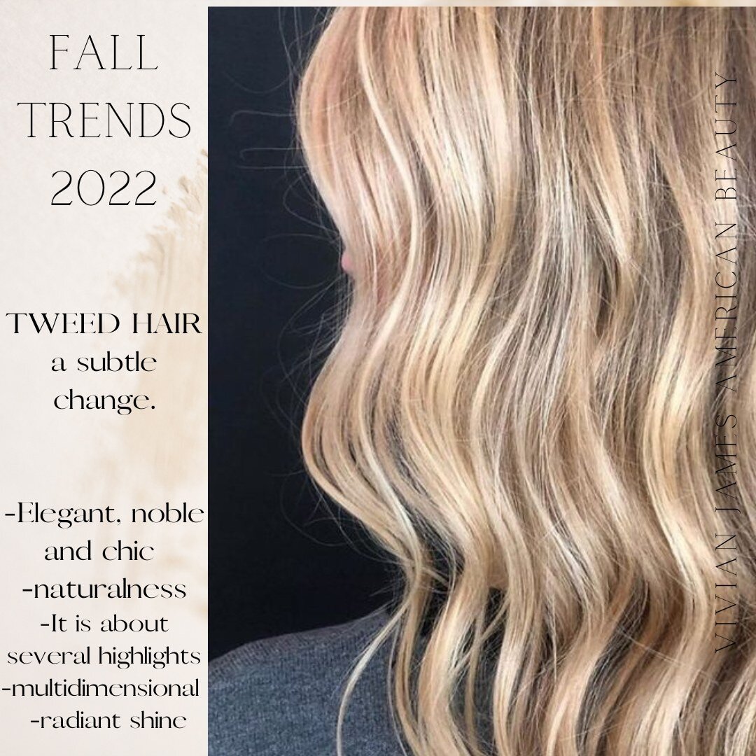 What did you say? Tweed + Hair? 
Tweed hair is being celebrated as one of the most beautiful trendy hairstyles for autumn 2022. 
It is about several highlights in the hair, which ensure a multidimensional look and give us a radiant shine. Tweed Hair 
