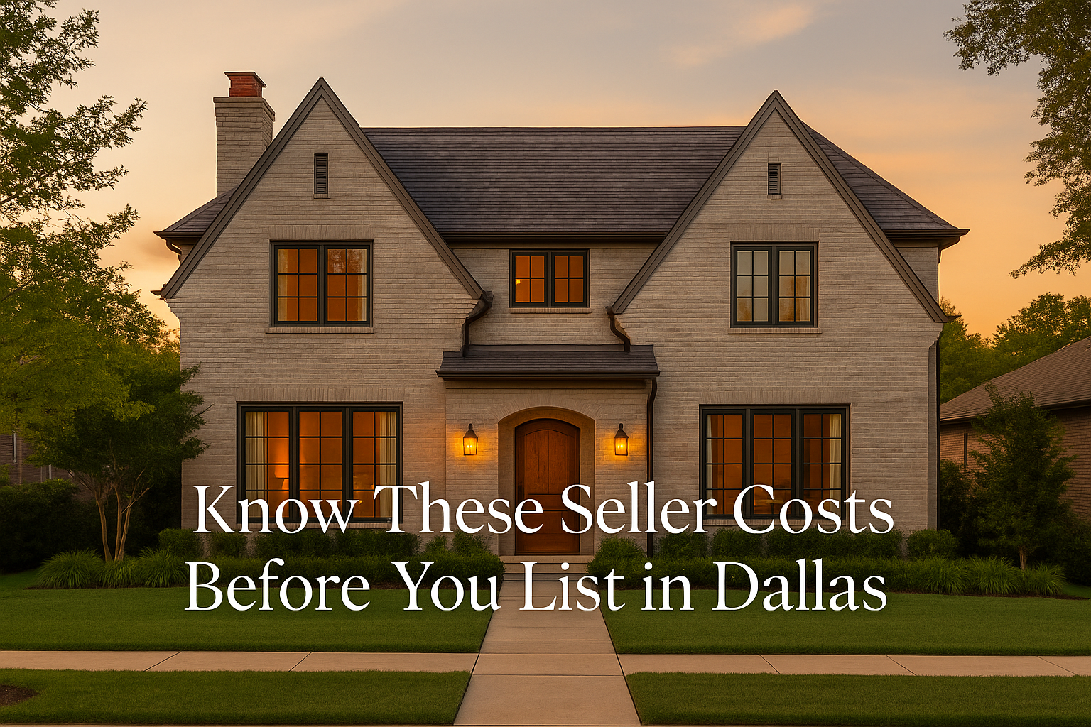 What Fees Should Dallas Homeowners Expect When Selling a Home?