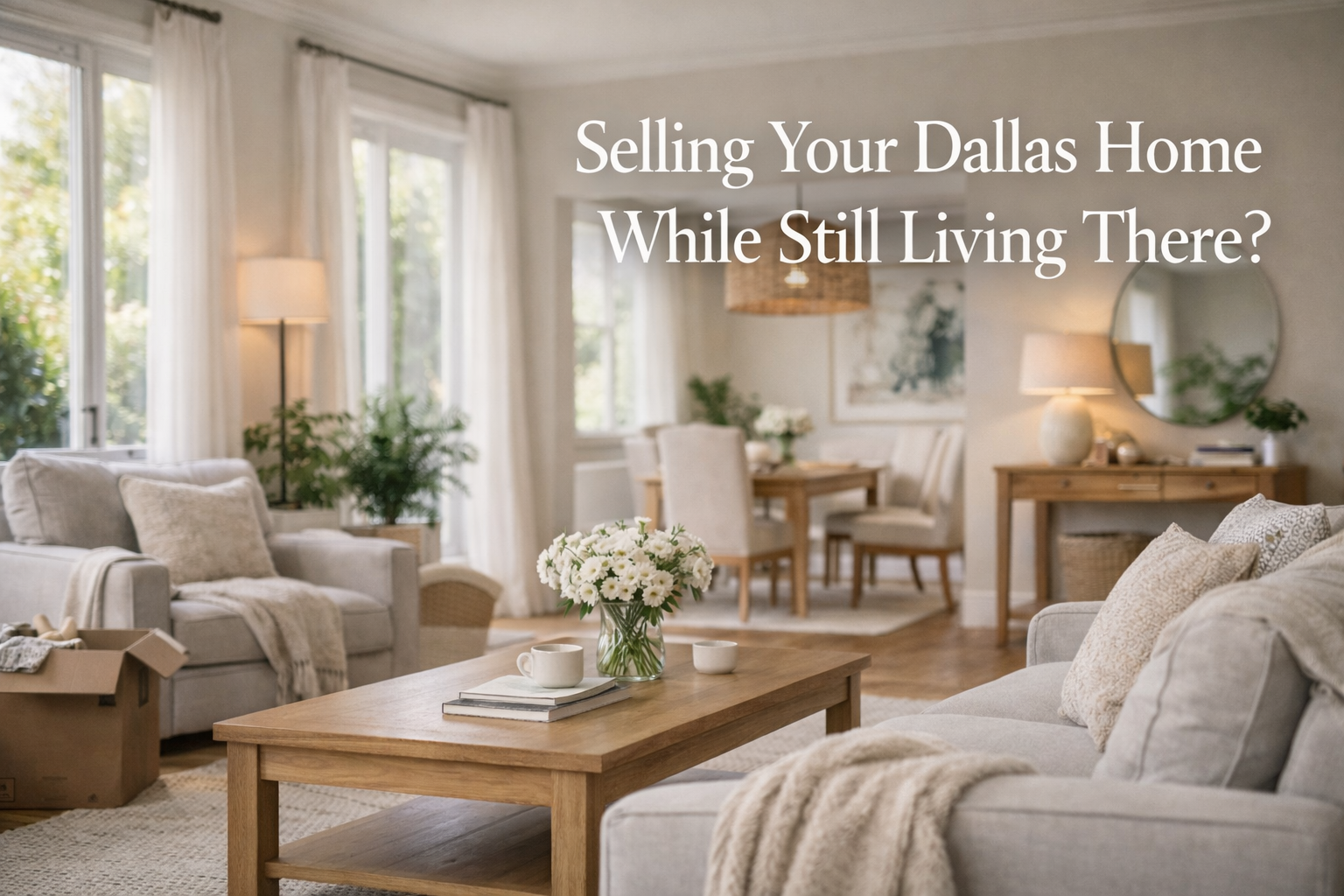 Is Selling My Dallas Home While Living in It a Good Idea? What Sellers Should Know
