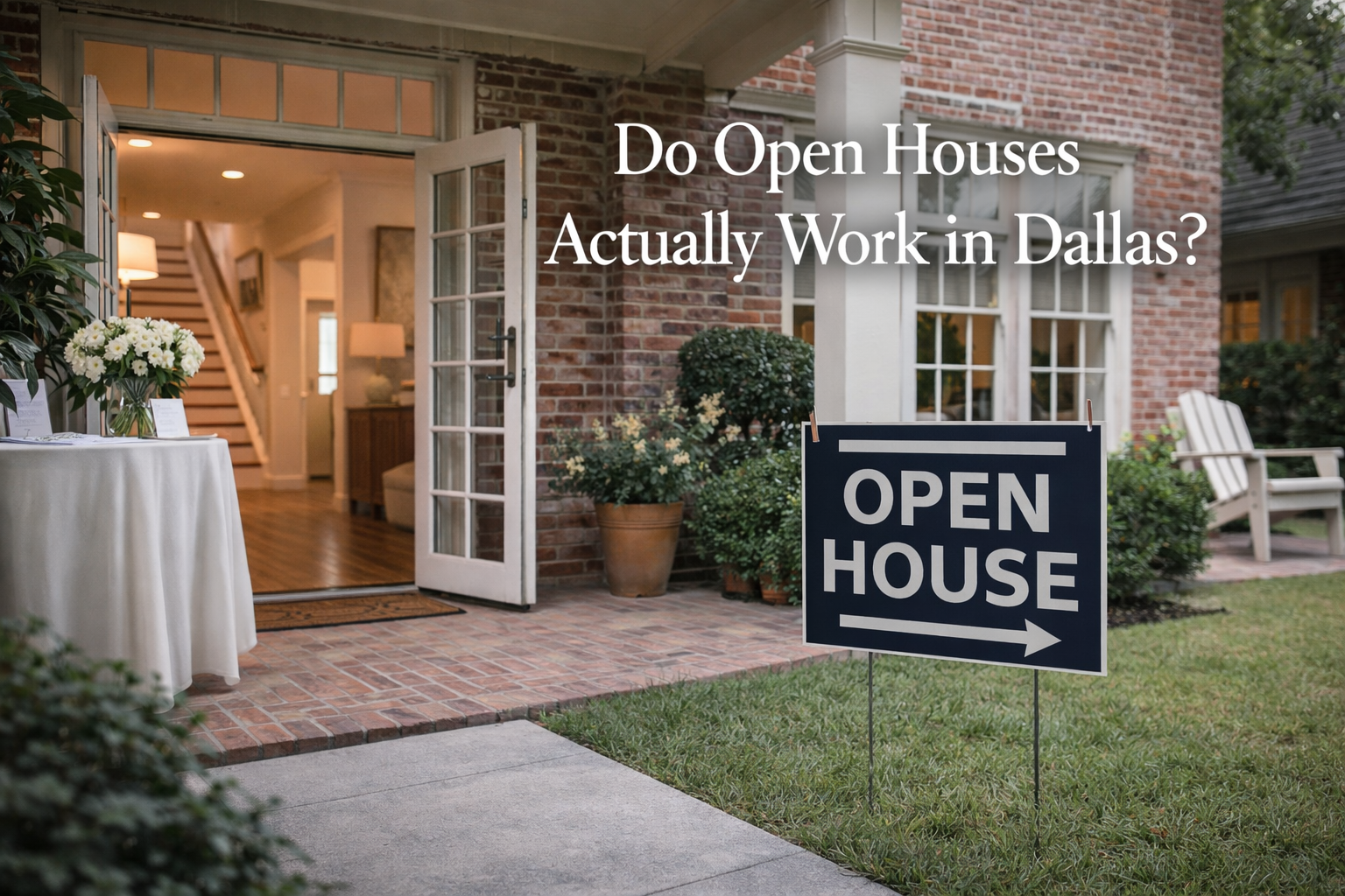 Do Open Houses Still Work in Dallas Real Estate Today? What Sellers Should Know