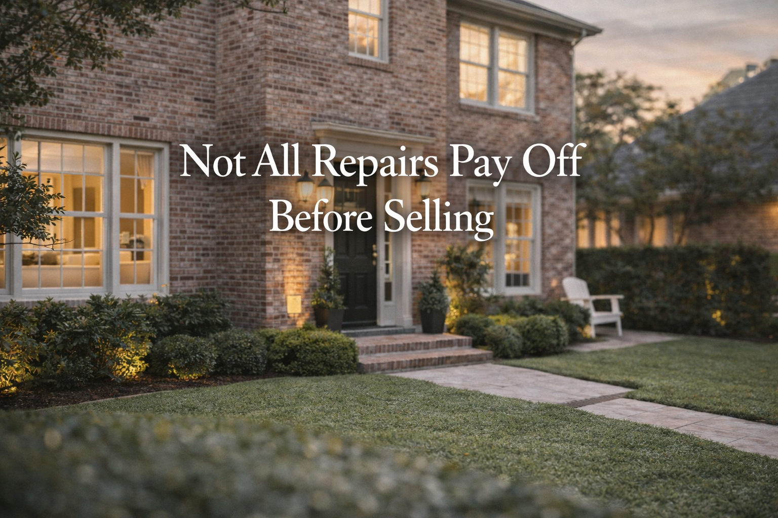 What Repairs Are Worth Doing Before Selling a Home in Dallas?