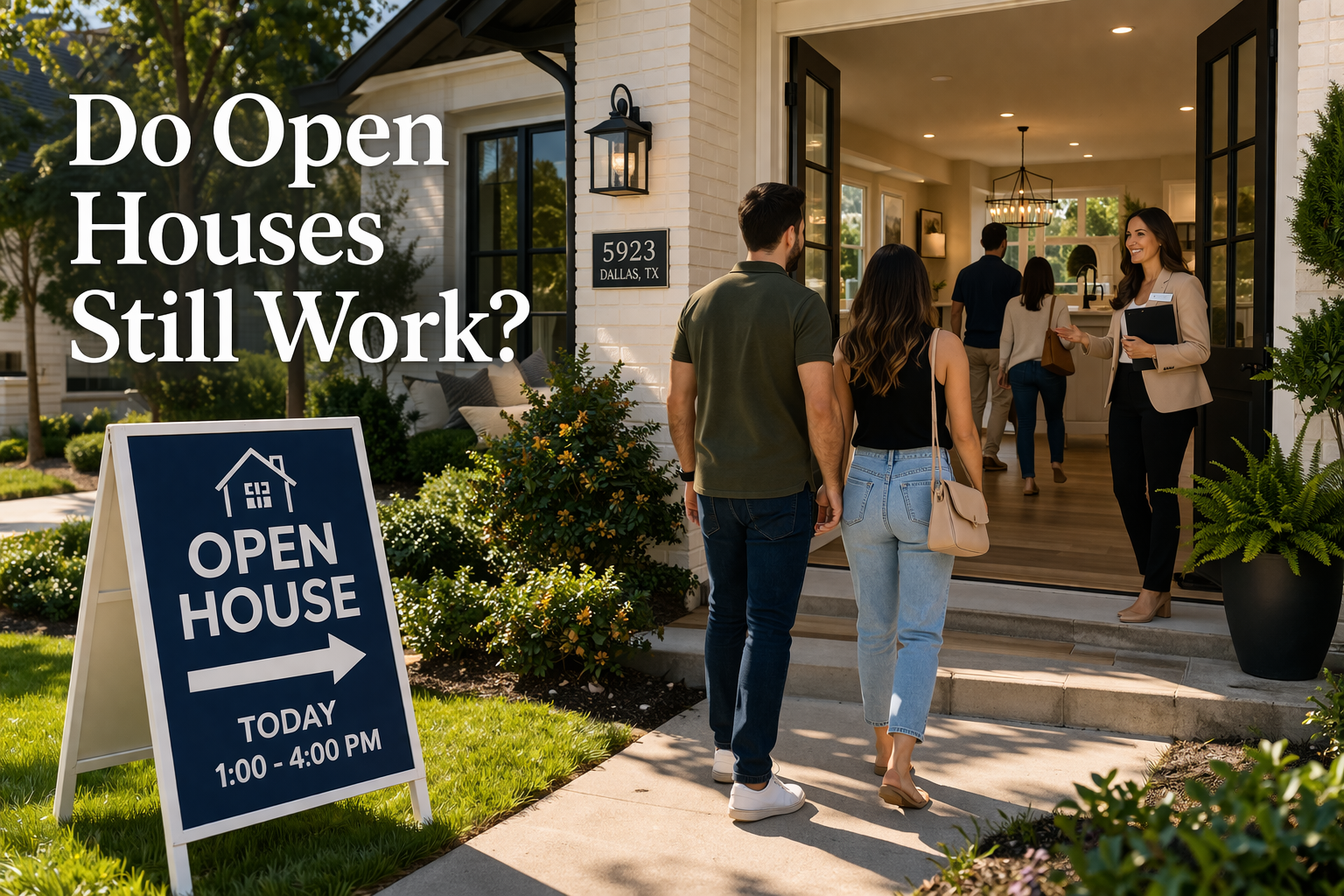 Do Open Houses Still Work When Selling a Home in Dallas?