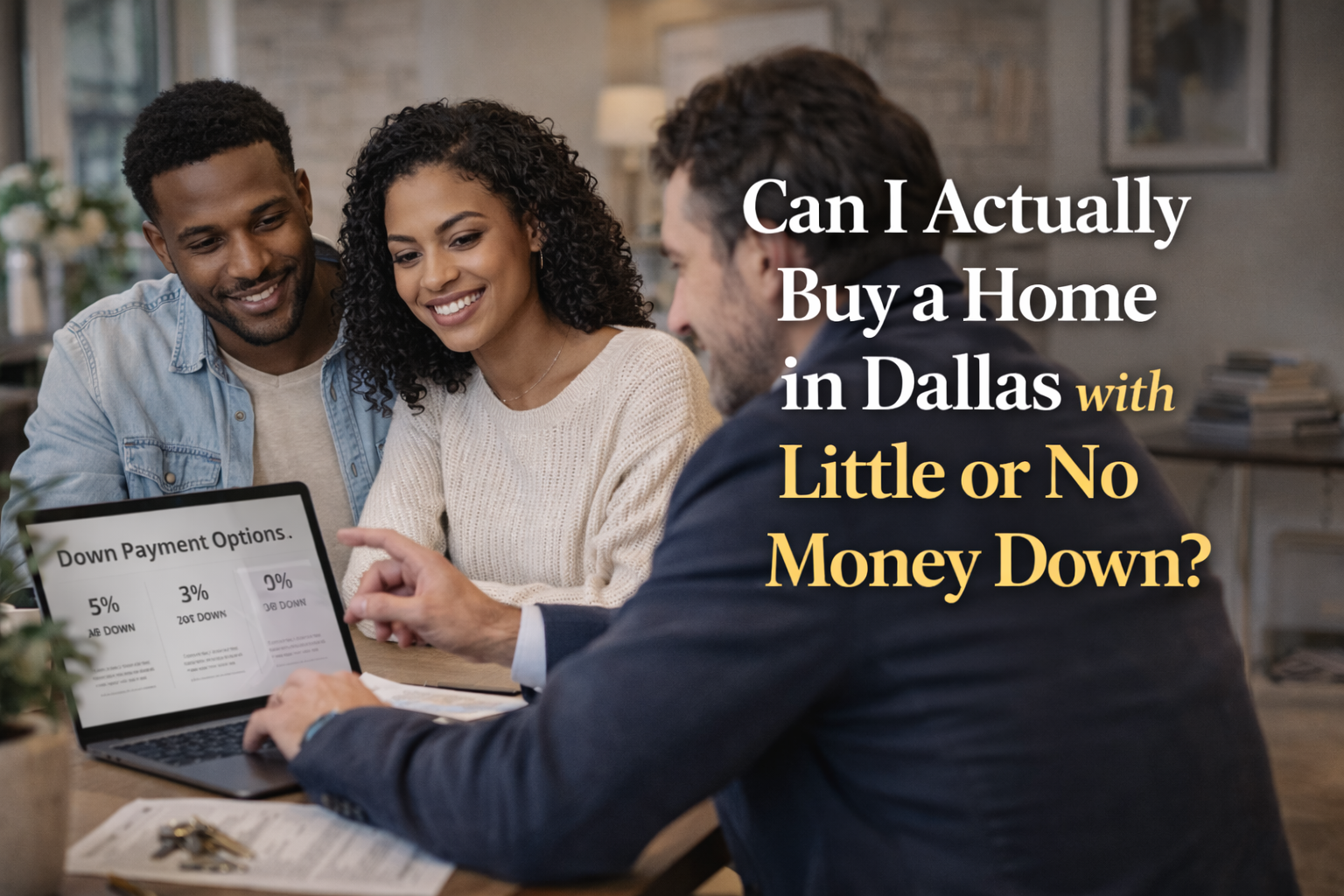 Can I Buy a Home in Dallas With Little or No Money Down?