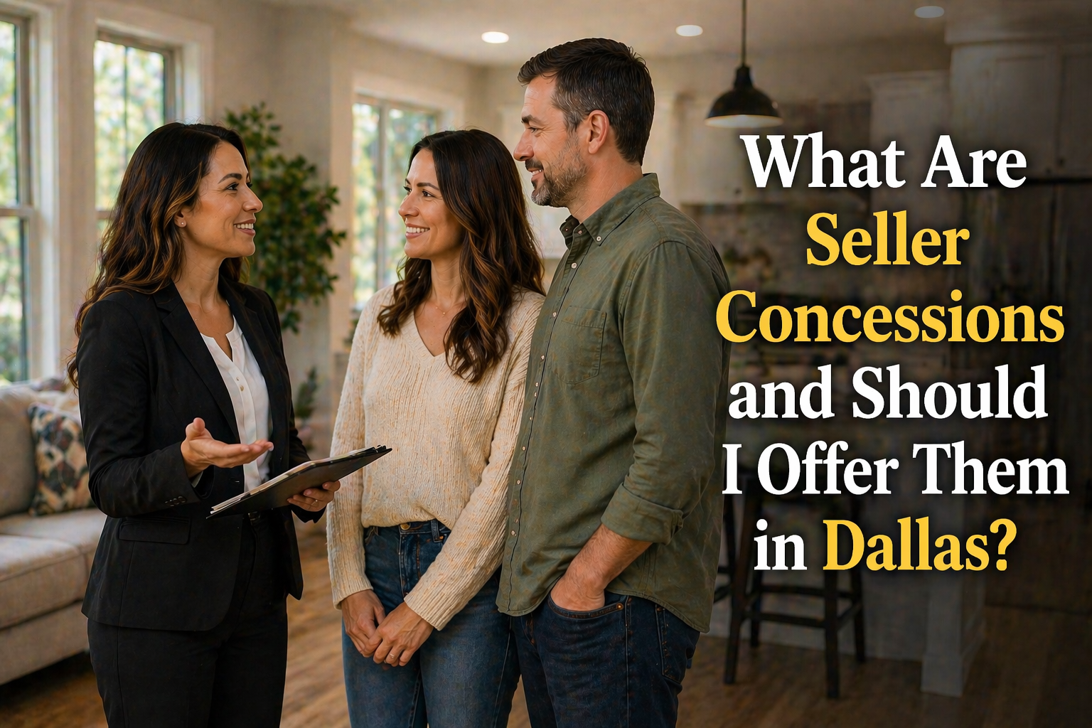 What Are Seller Concessions and Should I Offer Them in Dallas?