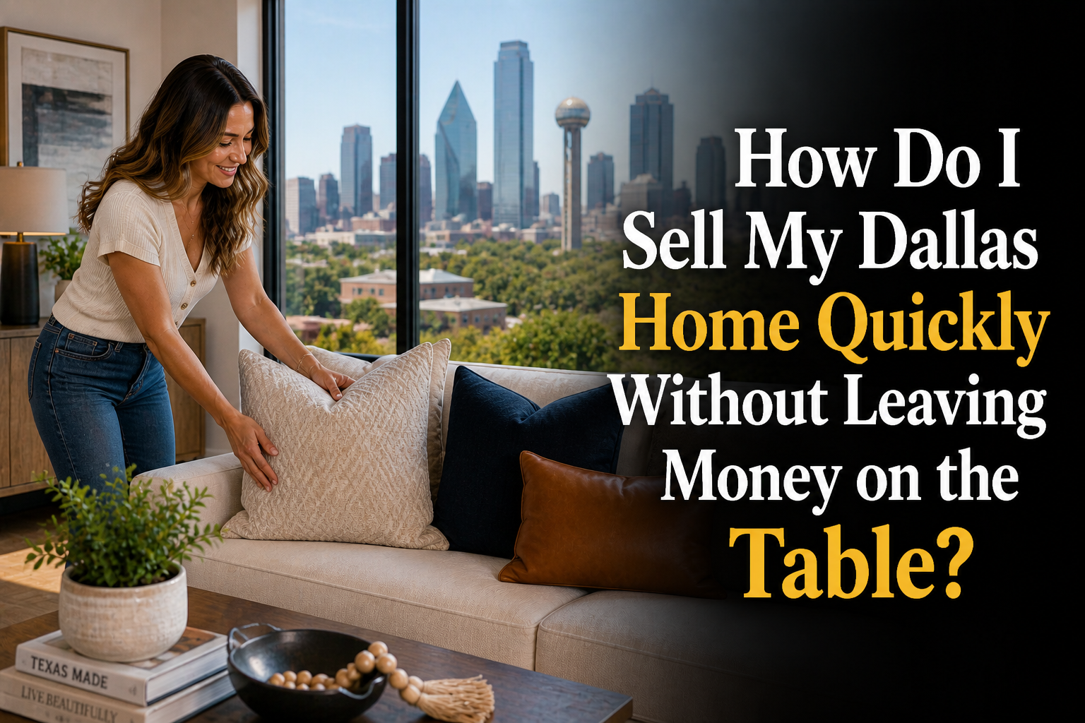 How Do I Sell My Dallas Home Quickly Without Leaving Money on the Table?