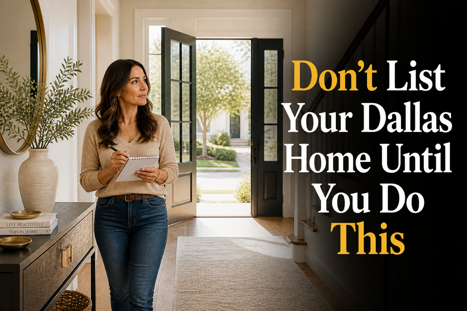 What Should I Do Before Listing My Home for Sale in Dallas?