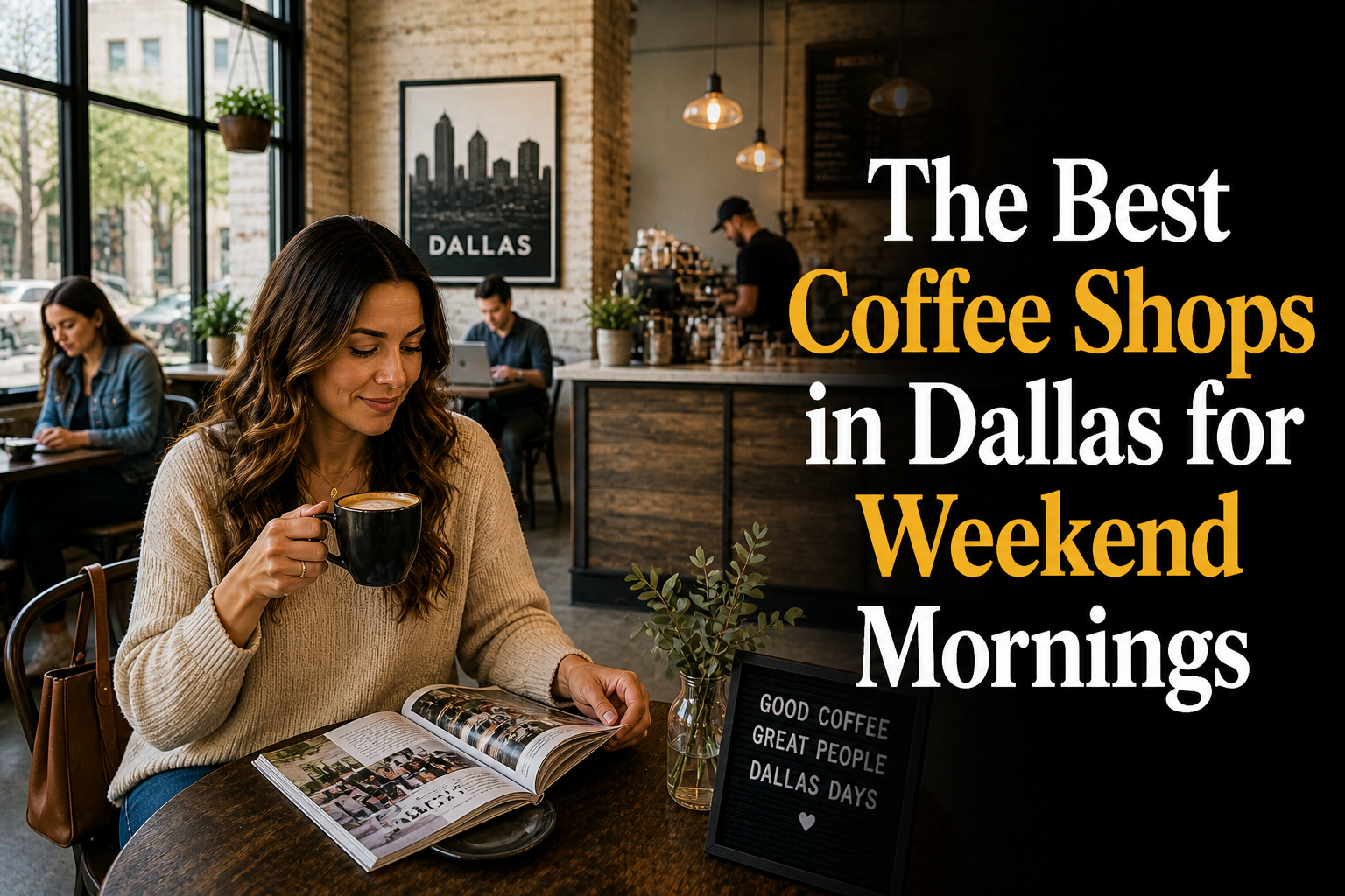 The Best Coffee Shops in Dallas for Weekend Mornings