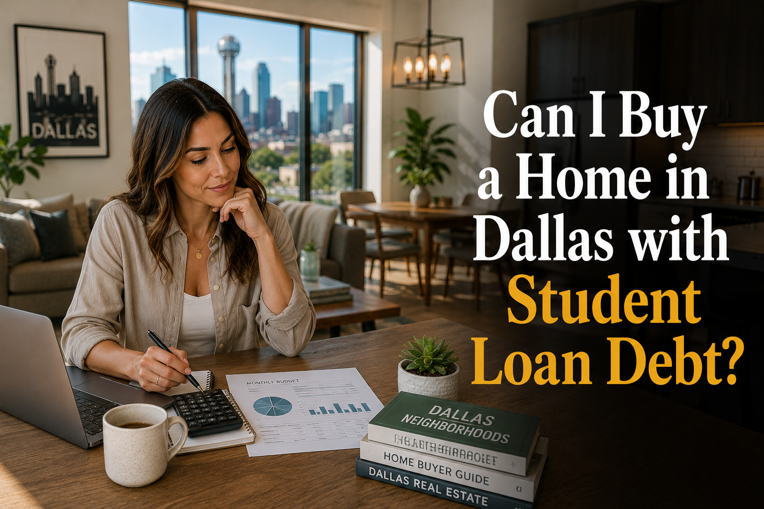 Can I Buy a Home in Dallas With Student Loan Debt?