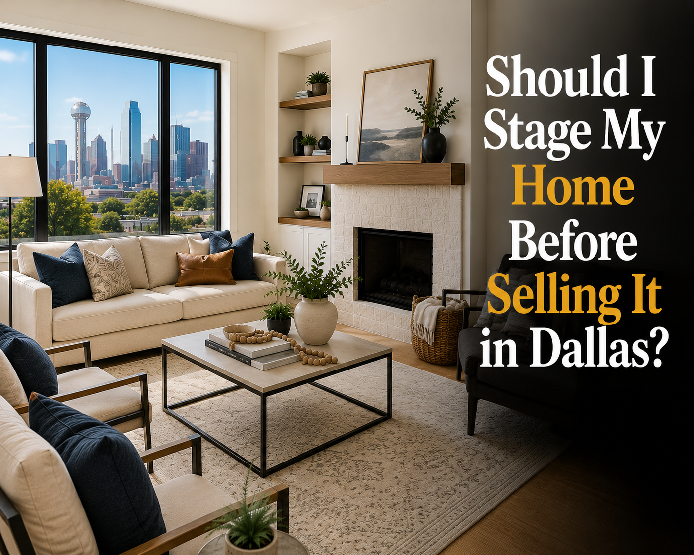 Should I Stage My Home Before Selling It In Dallas?