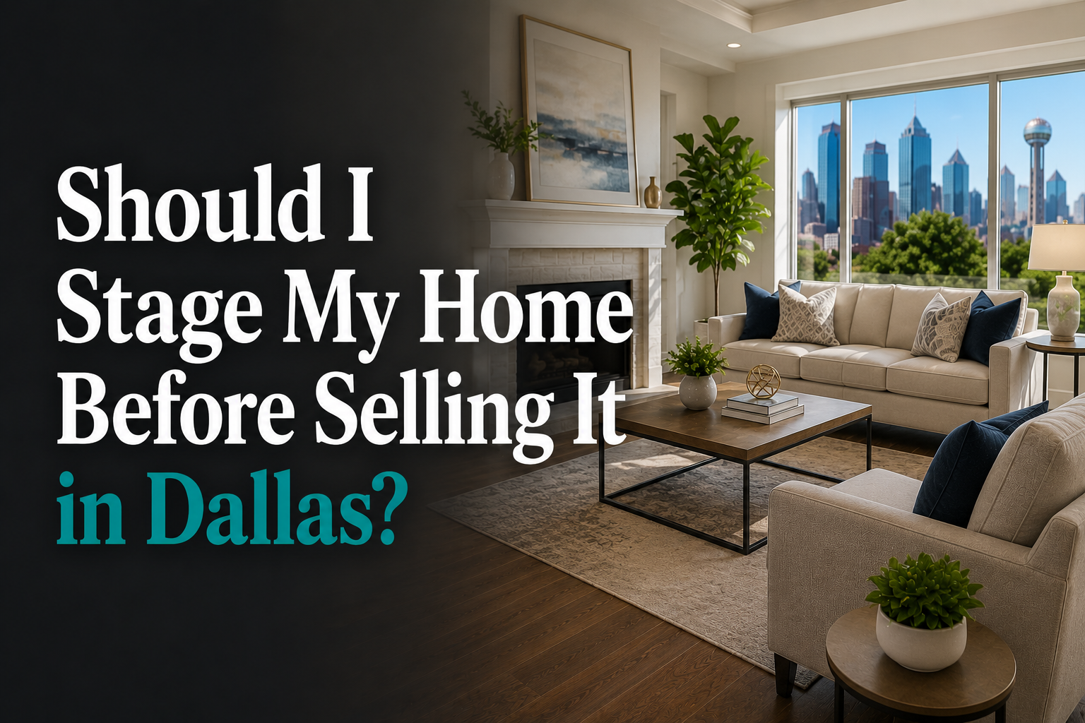 Should I Stage My Home Before Selling It in Dallas?