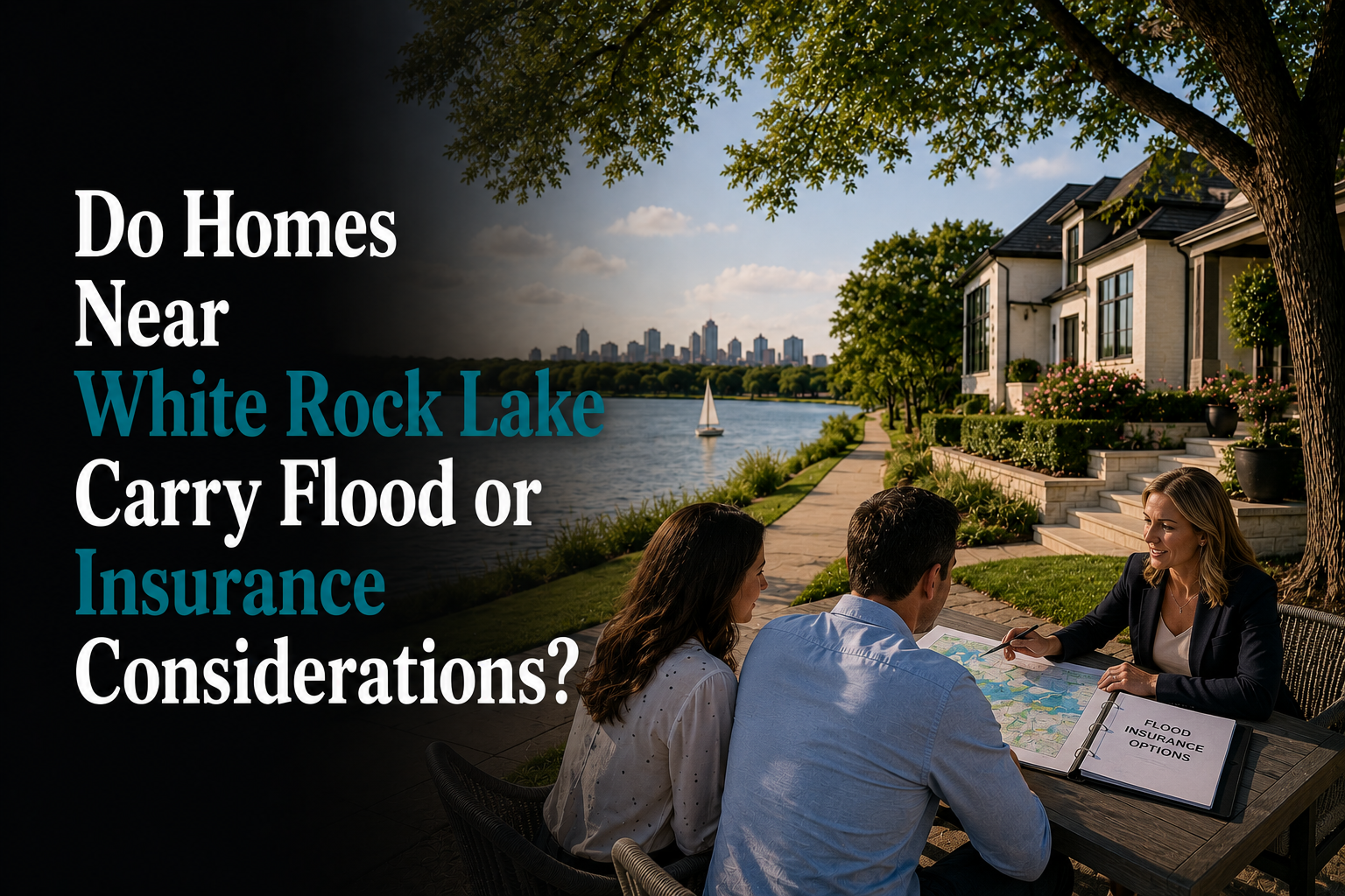 Do Homes Near White Rock Lake Carry Flood or Insurance Considerations?