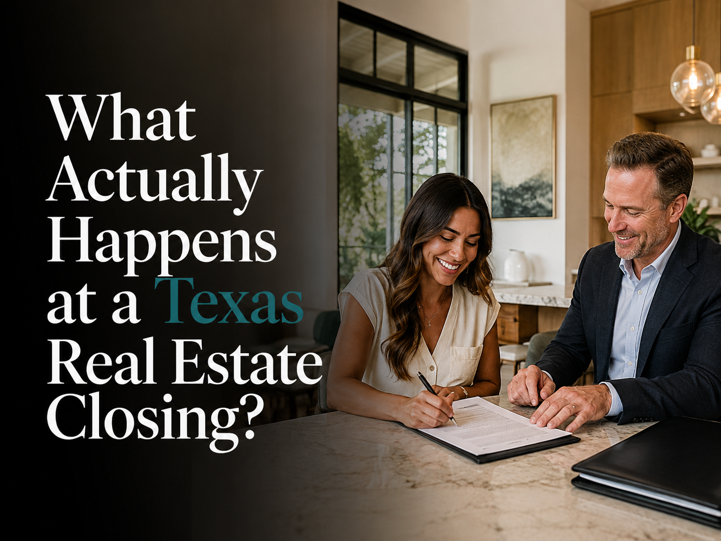 What Actually Happens at a Texas Real Estate Closing?
