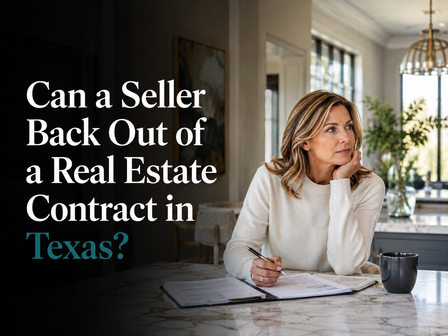 Can a Seller Back Out of a Real Estate Contract in Texas?