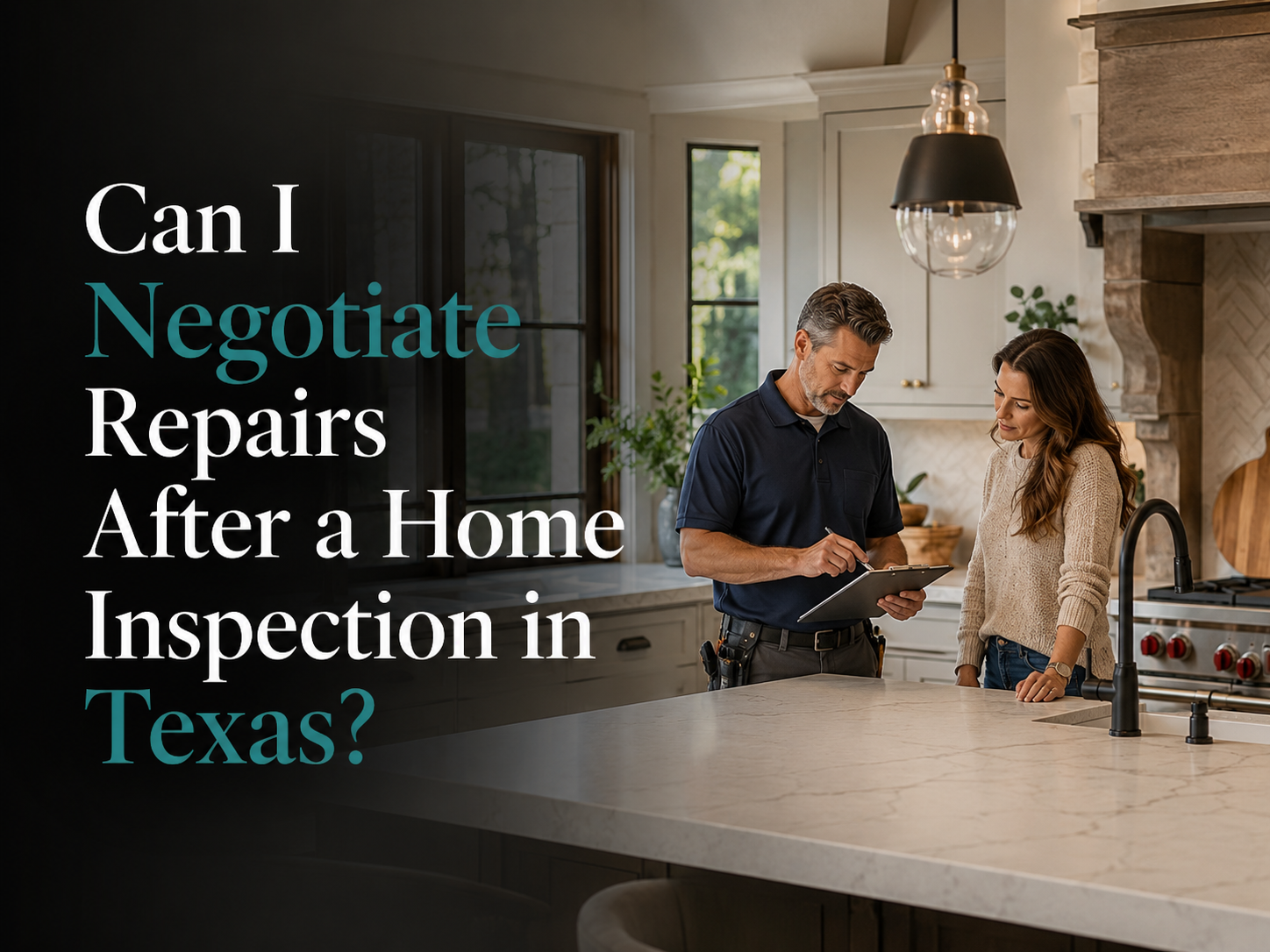 Can I Negotiate Repairs After a Home Inspection in Texas?