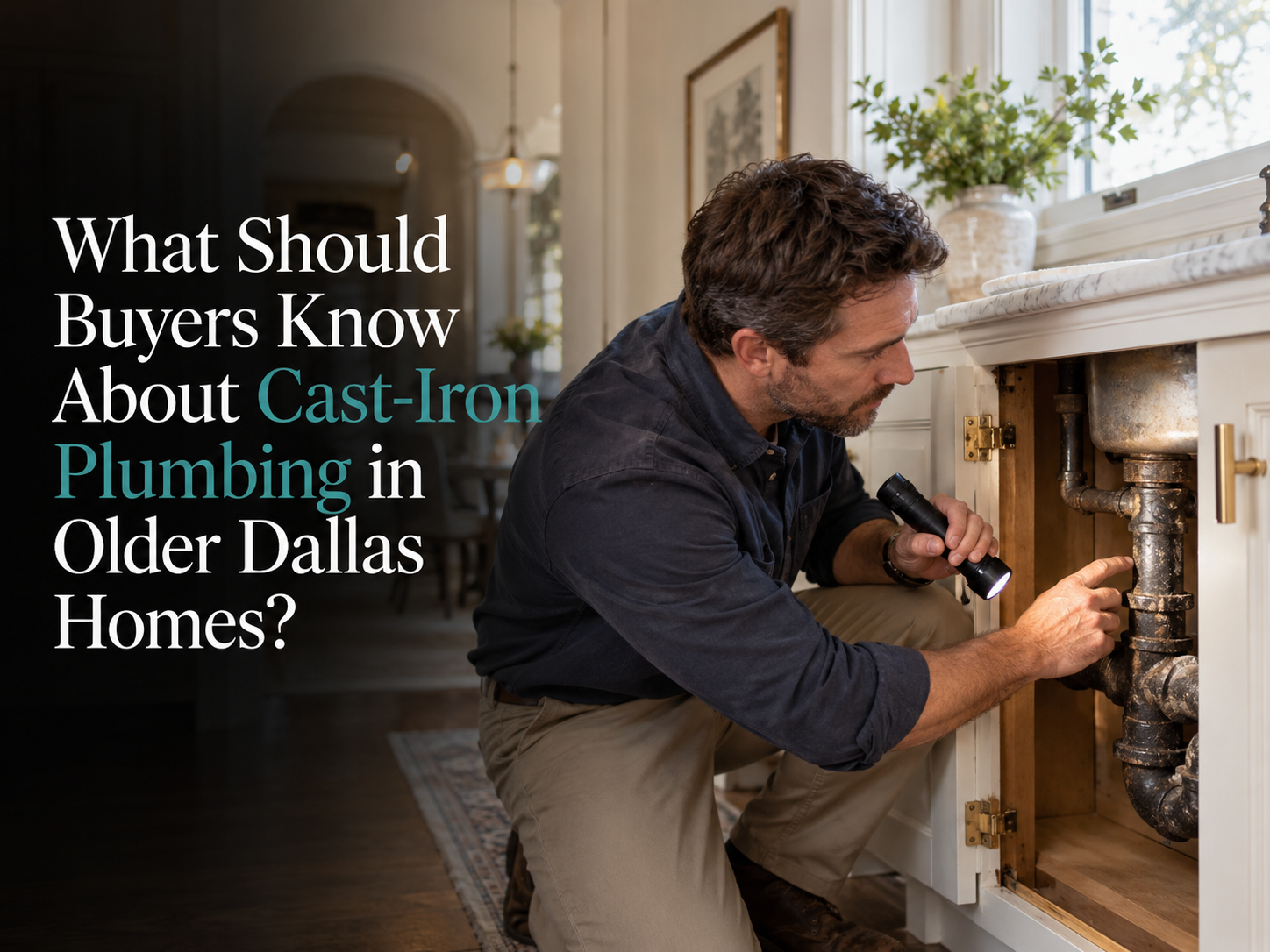 What Should Buyers Know About Cast-Iron Plumbing in Older Dallas Homes?