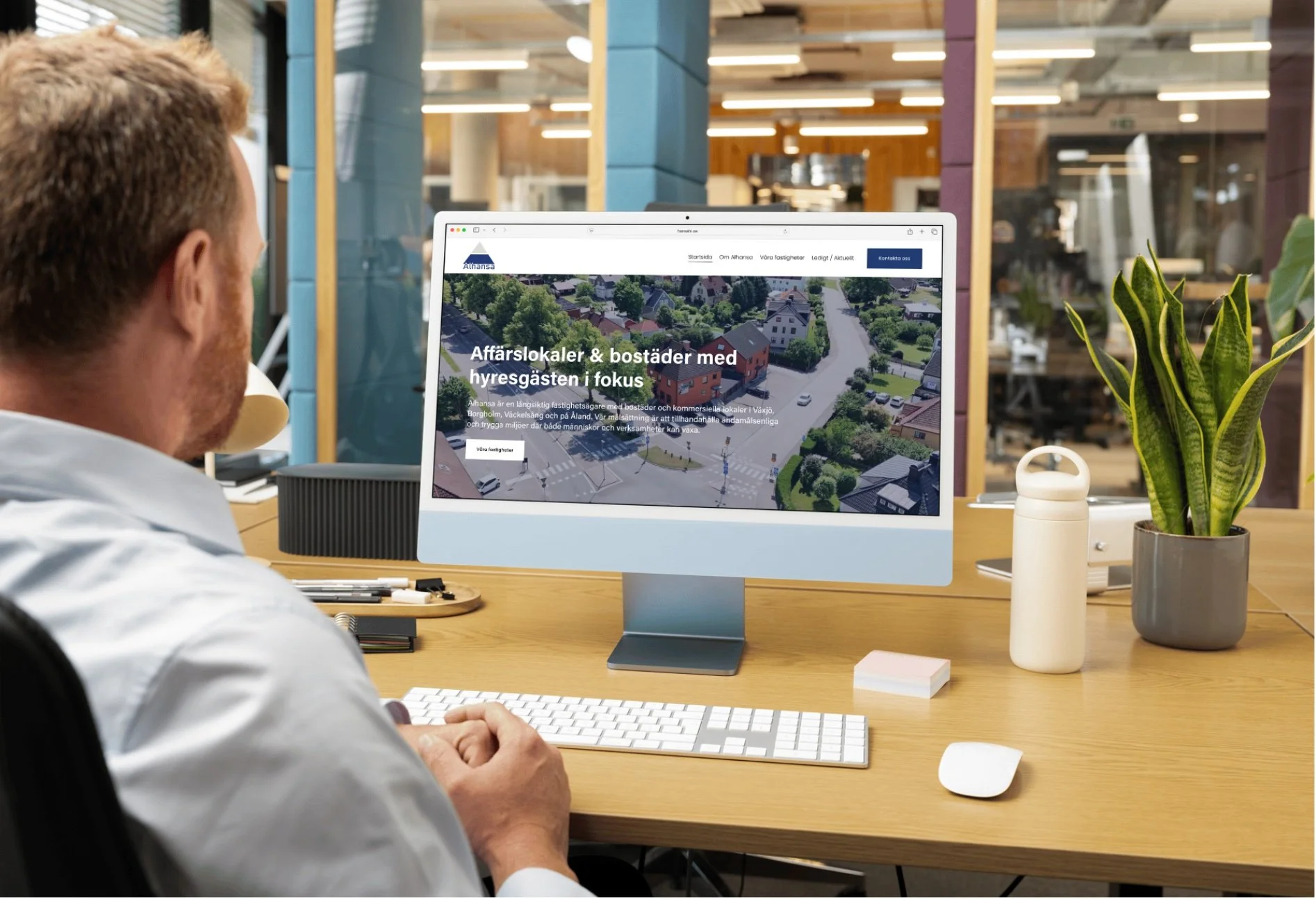 Alhansa lanserar uppdaterad hemsida