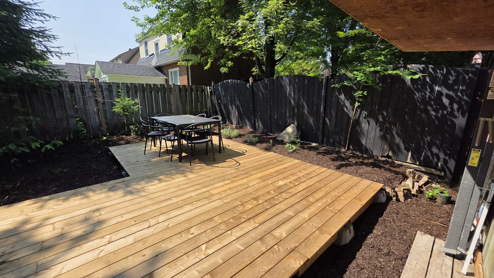 Ottawa garden deck
