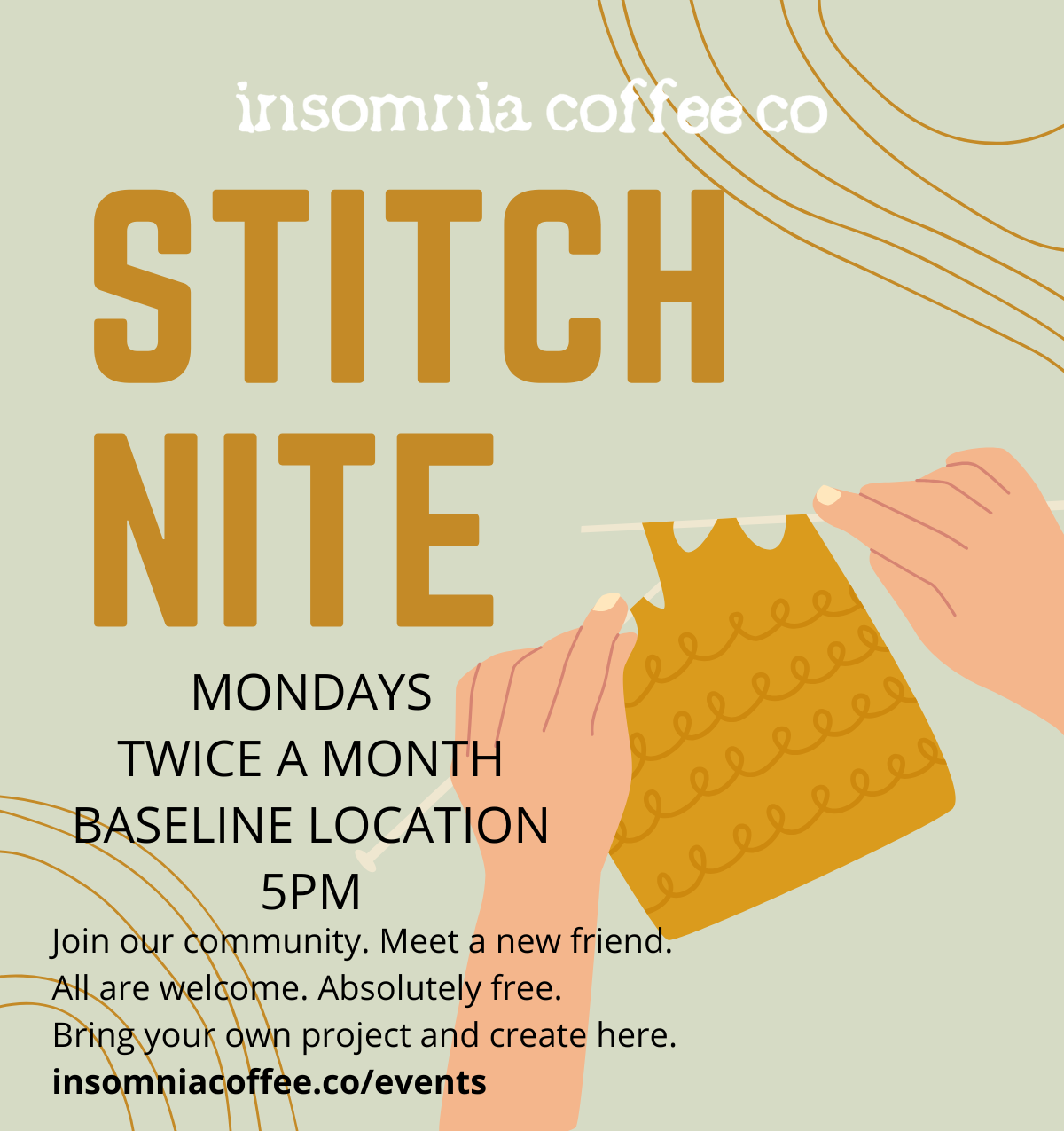 Insomnia Stitch Nite