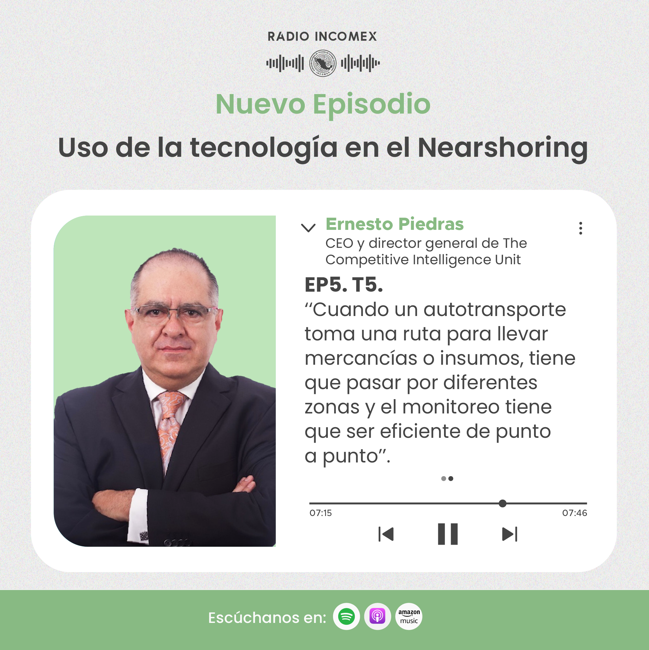 Radio Incom Uso de la tecnología en el Nearshoring I Radio Incomex — VITEL