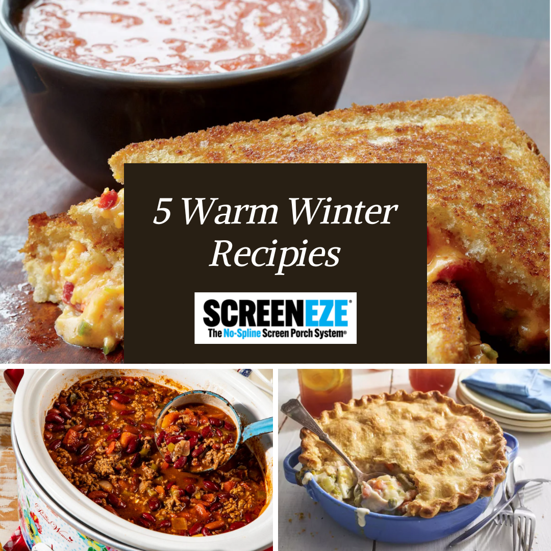 5 Recipes to End 2022 Off Right in Your Screened Porch