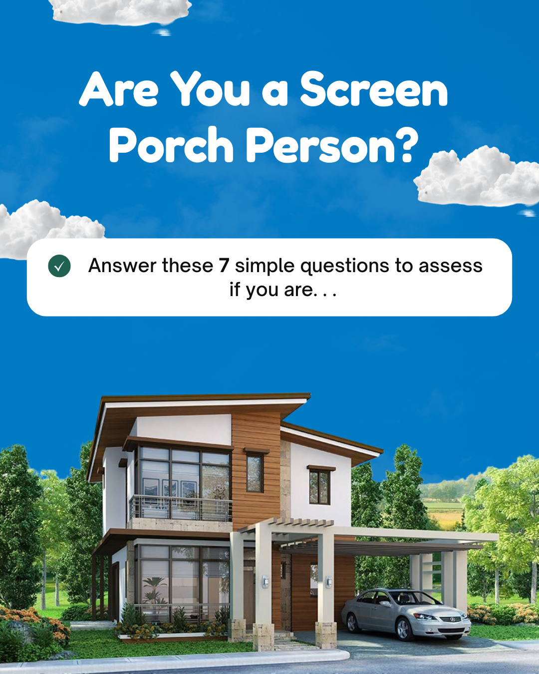 Are you a screen porch person? 