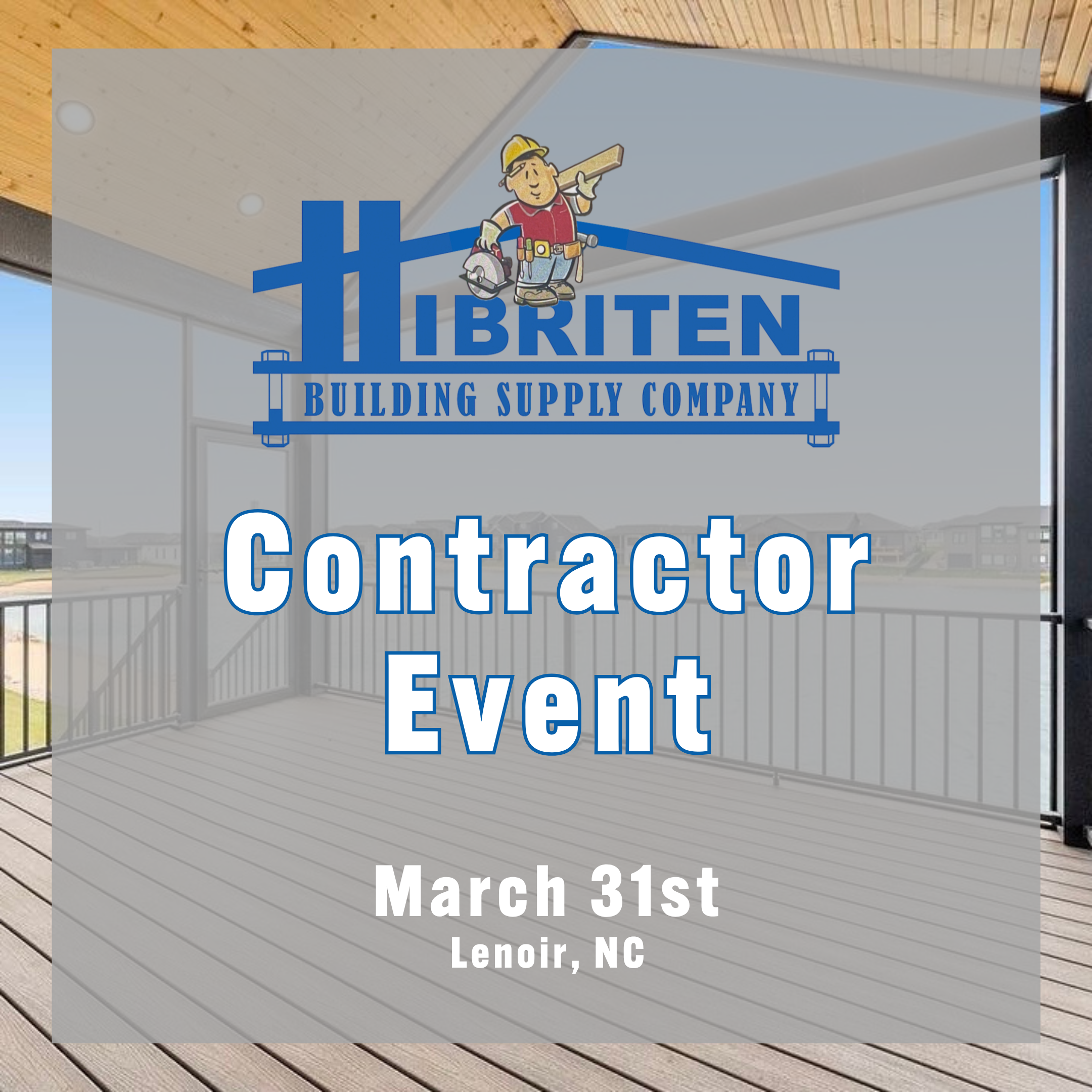 Hibriten Supply Co. Contractor Event