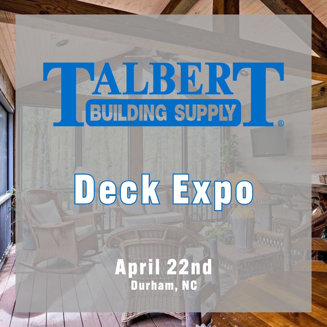 Talbert Building Supply Deck Expo