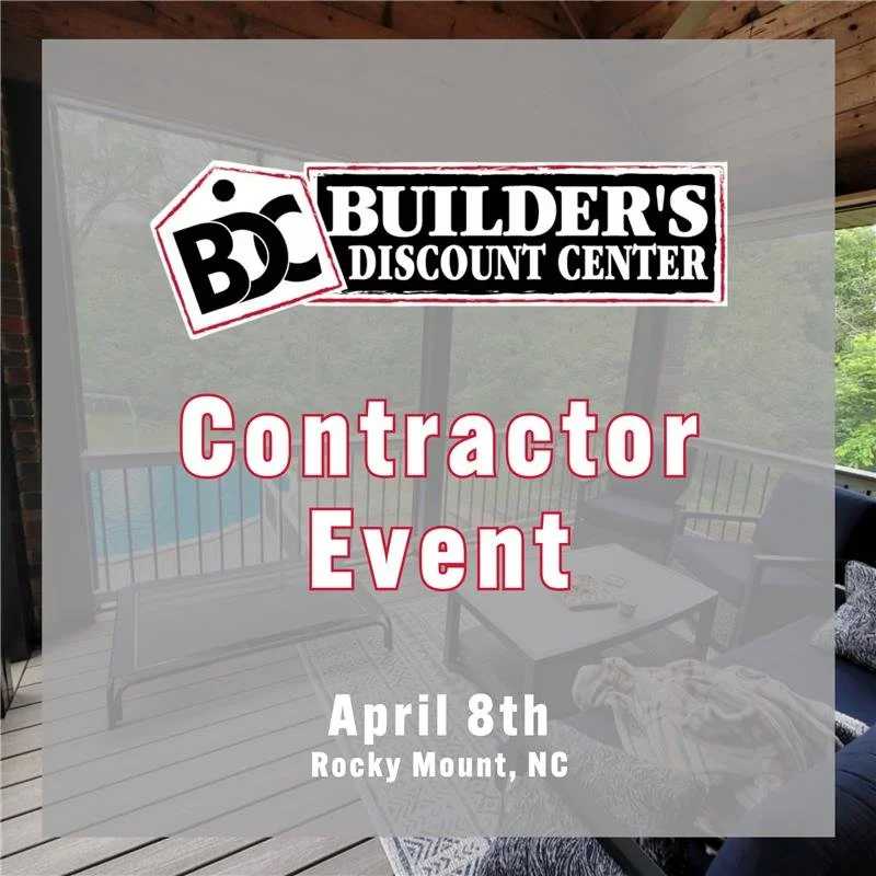 Builders Discount Center Contractor Event