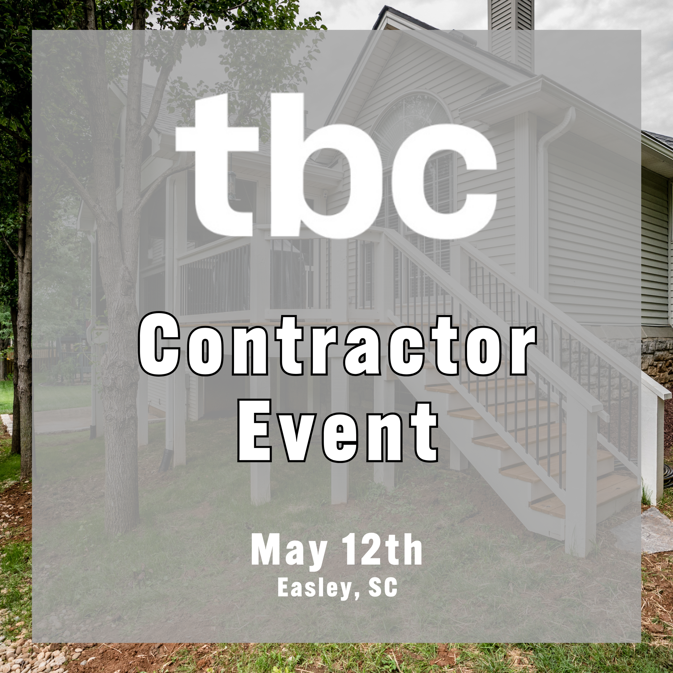 The Building Center Contractor Event