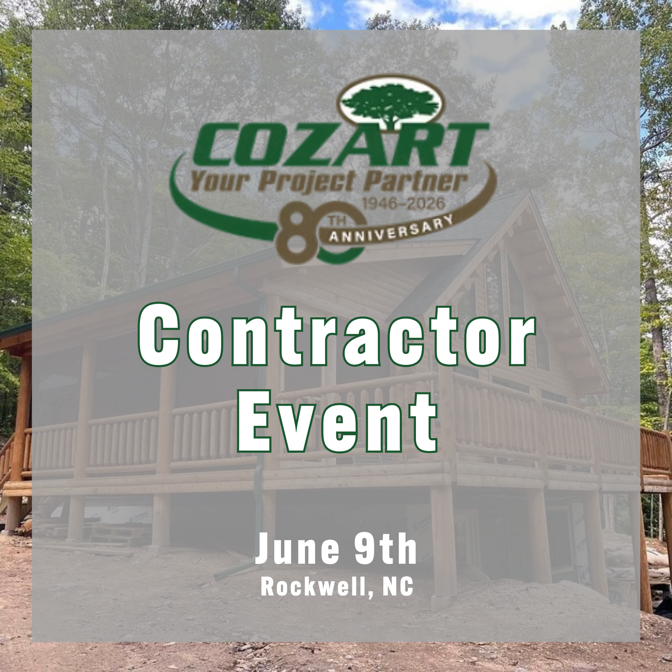 Cozart Building Supply Contractor Event