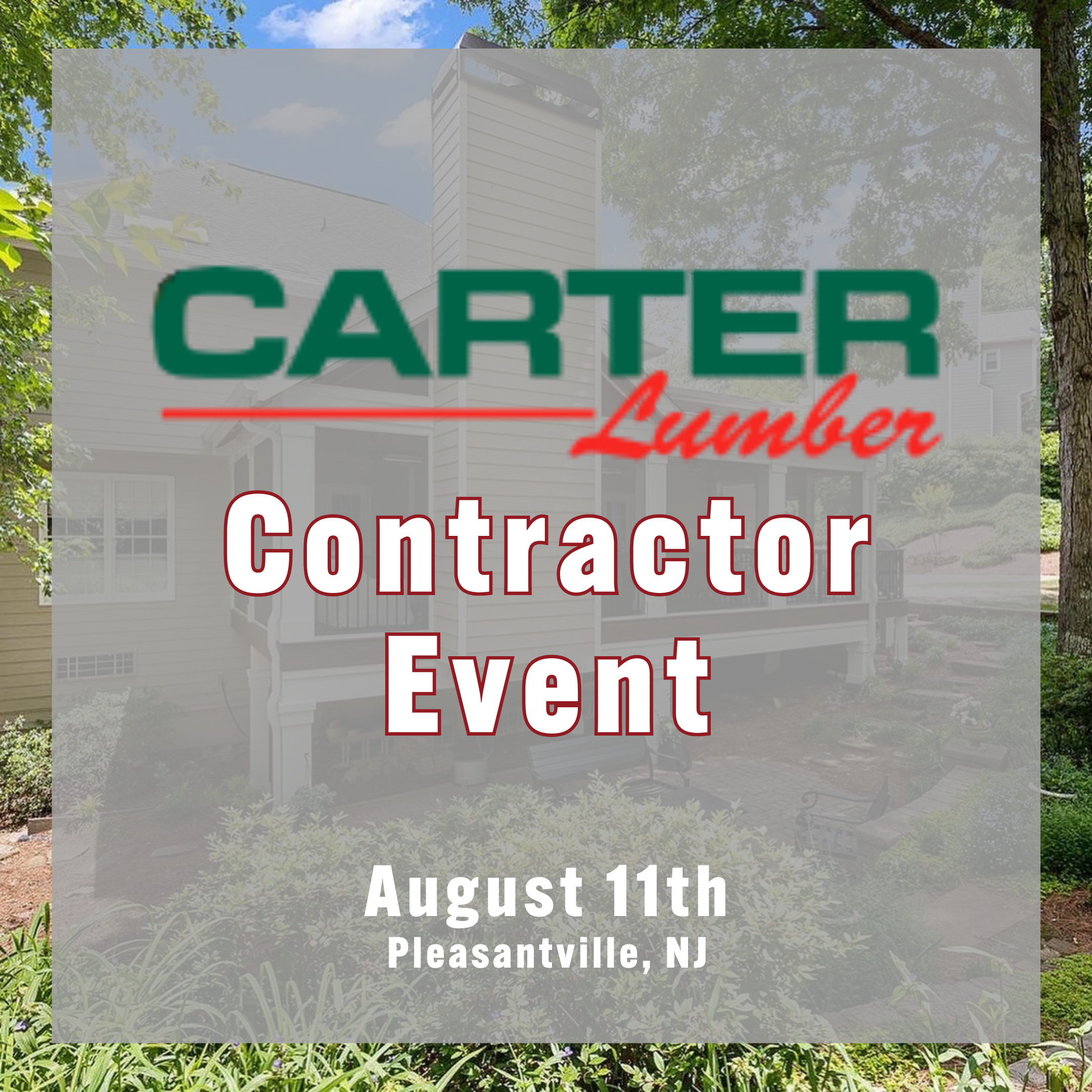 Carter Lumber Event 