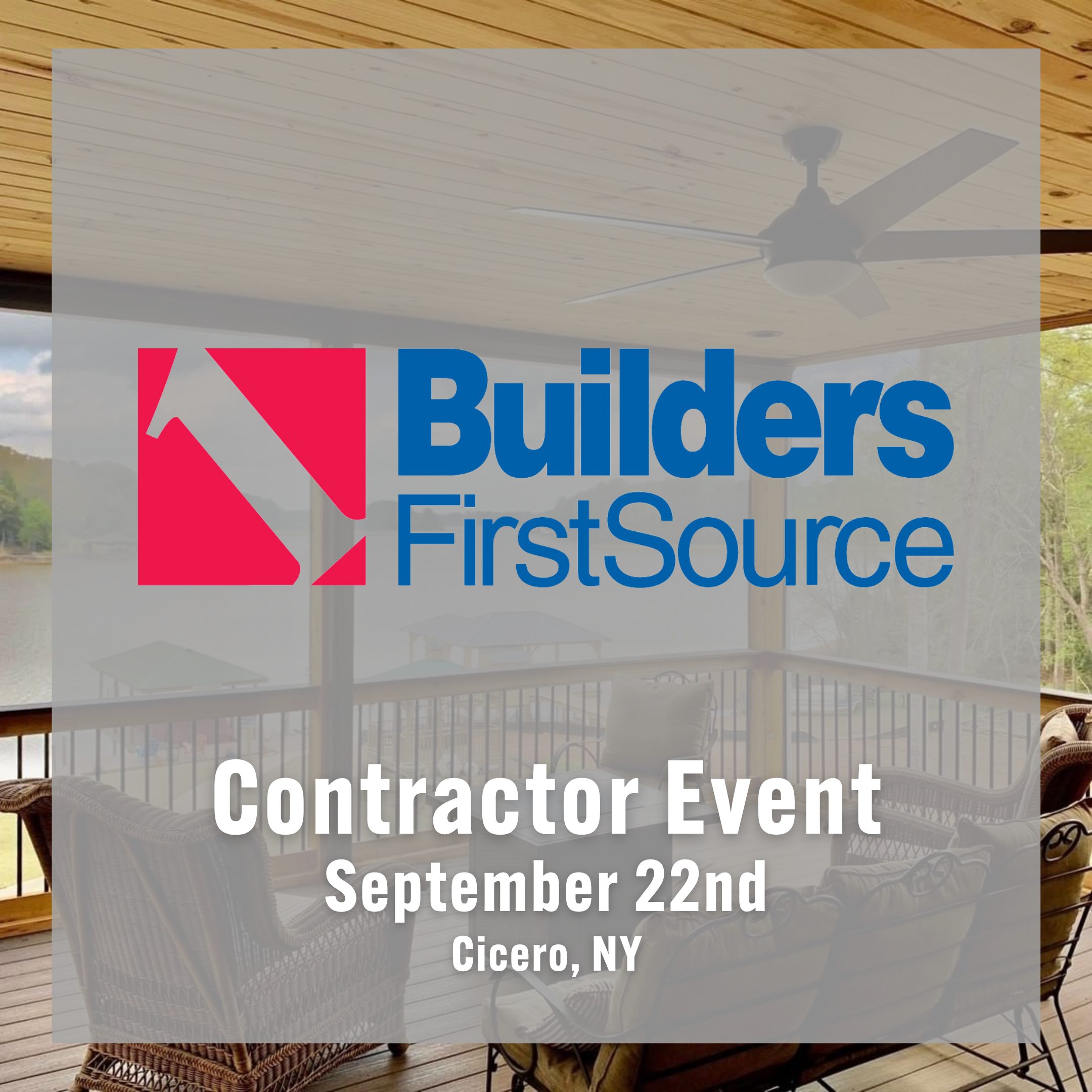 Builders FirstSource Contractor Event