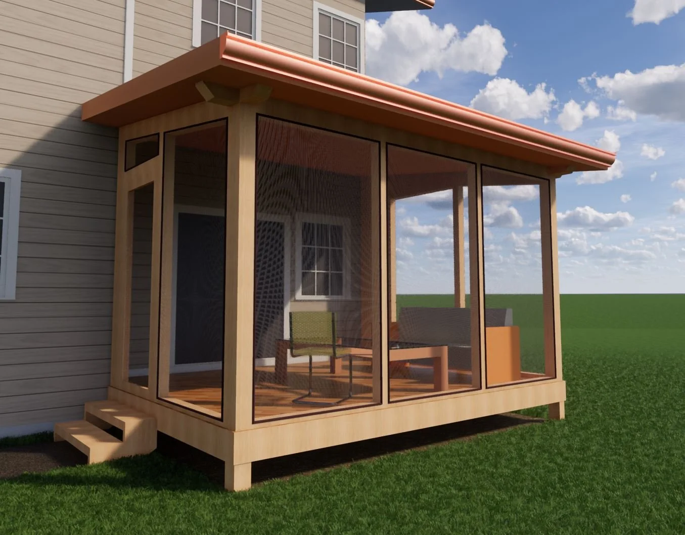 SCREENEZE NoSpline Screen Porch Systems