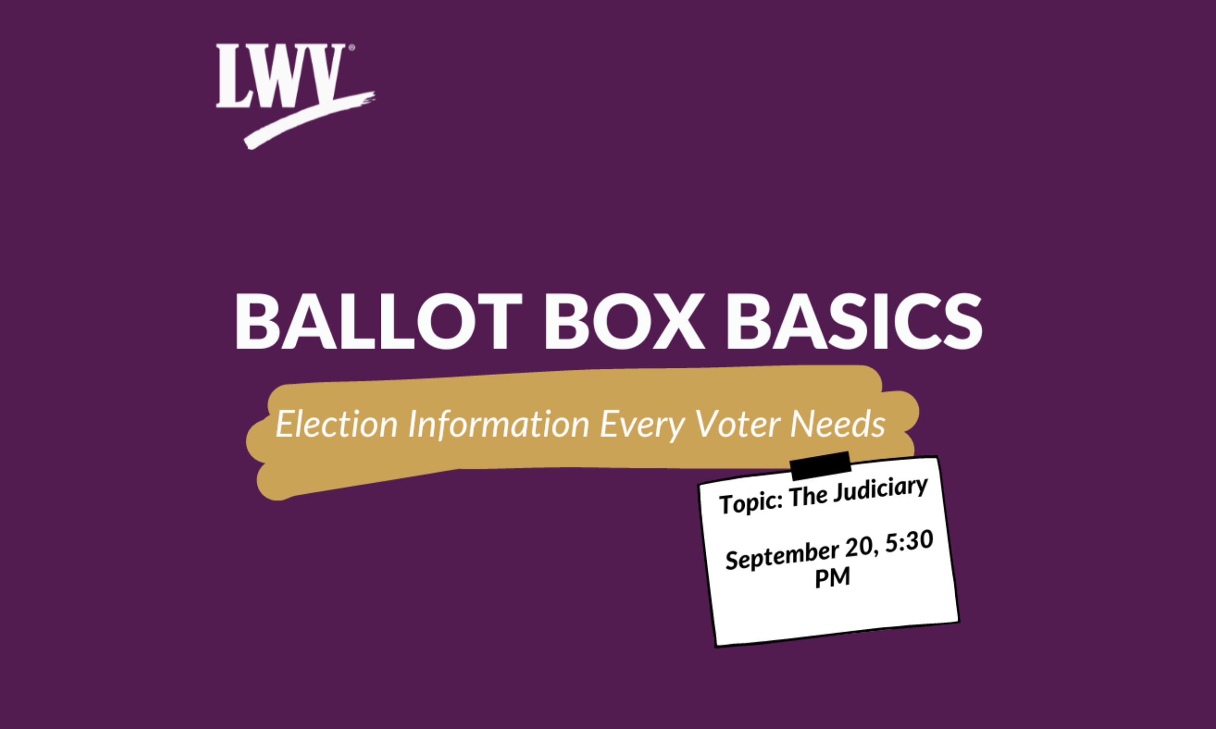 Events — League of Women Voters of Pennsylvania