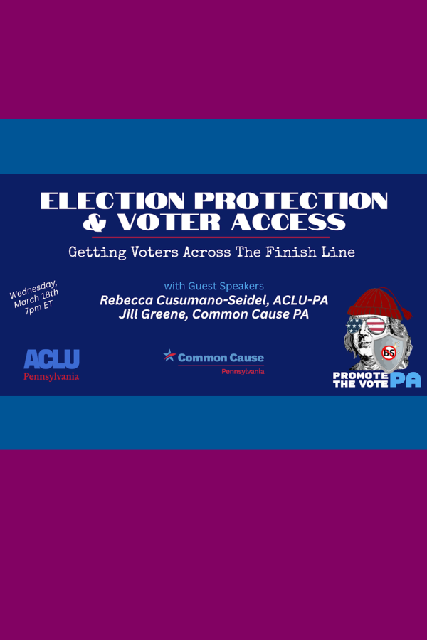 Election Protection &amp; Voter Access: Getting Voters Across the Finish Line