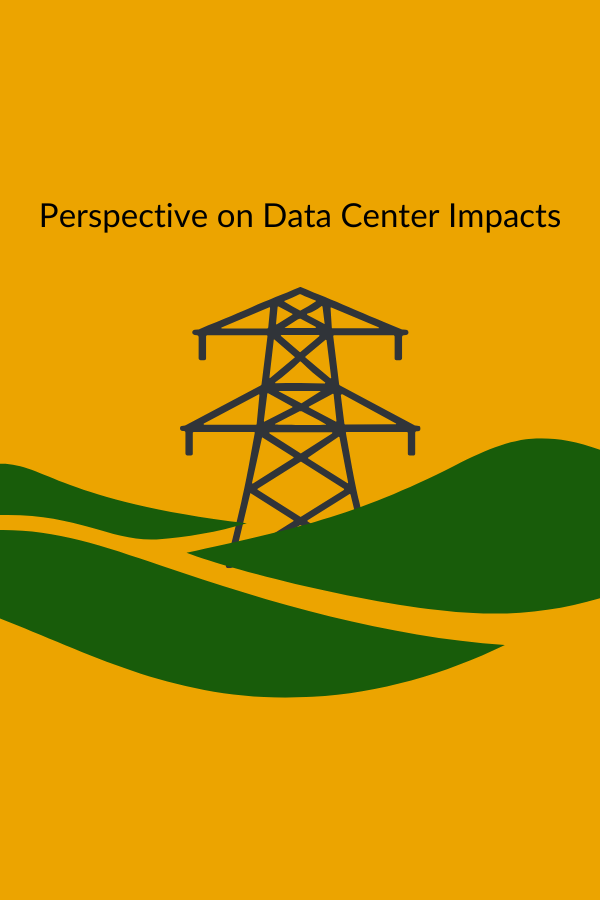 Perspective on Data Center Impacts