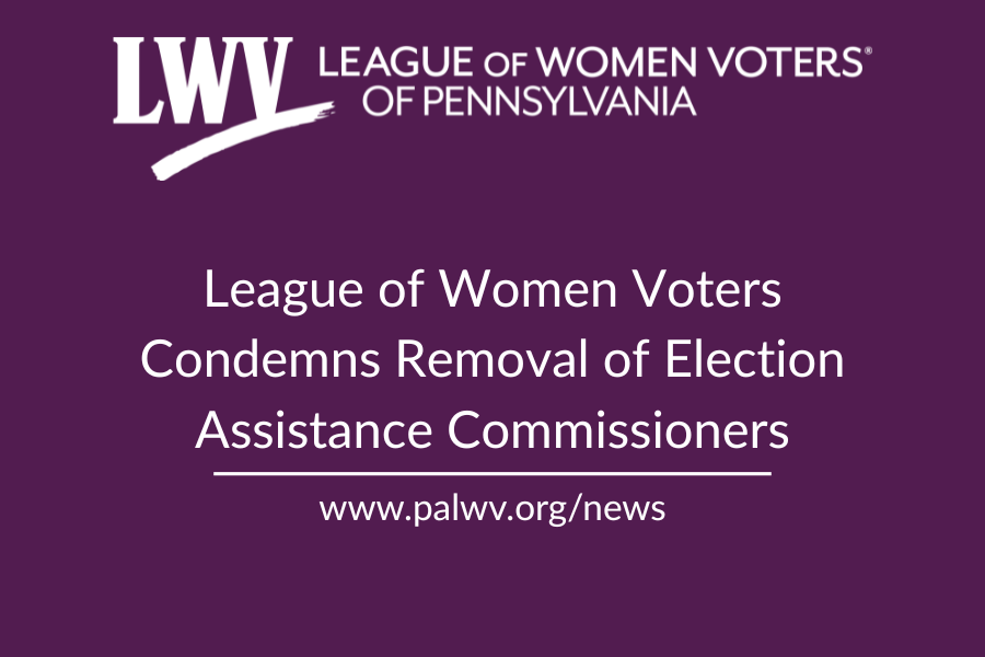 LWV: EAC Commissioner Removal is a Dangerous Escalation