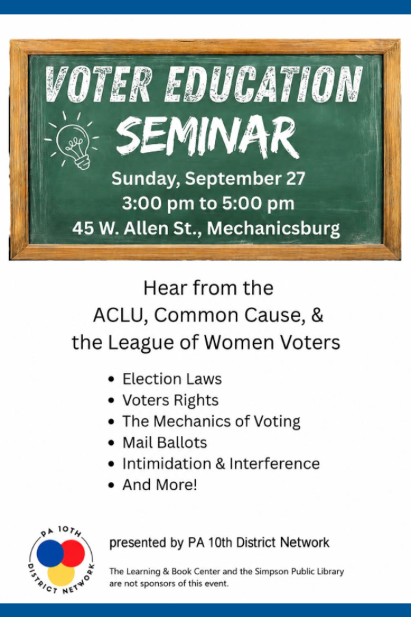 Voter Education Seminar