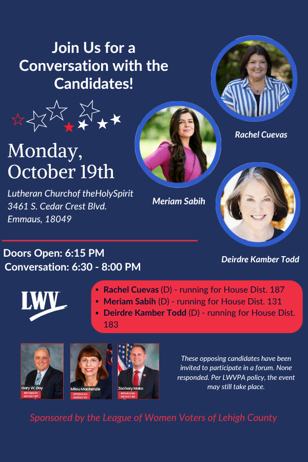 Lehigh County Candidate Conversations