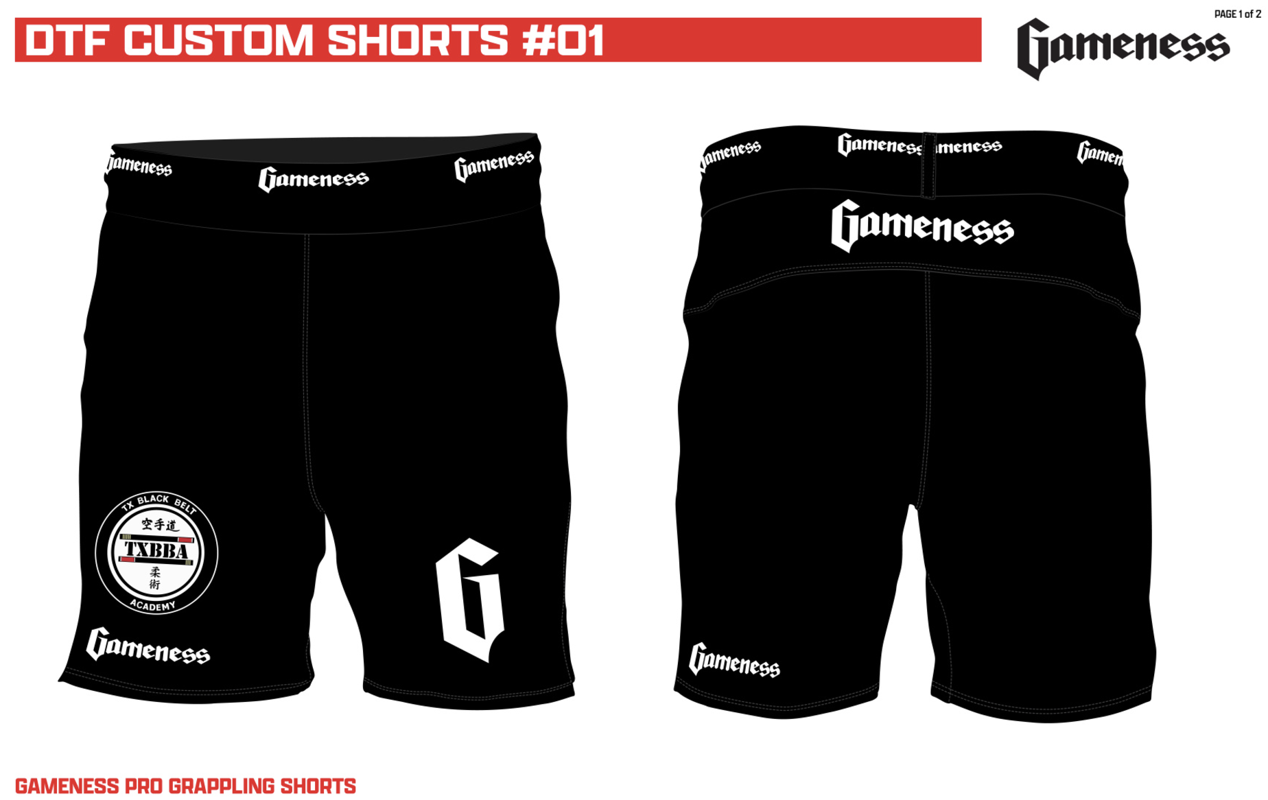 Gameness Pro Shorts