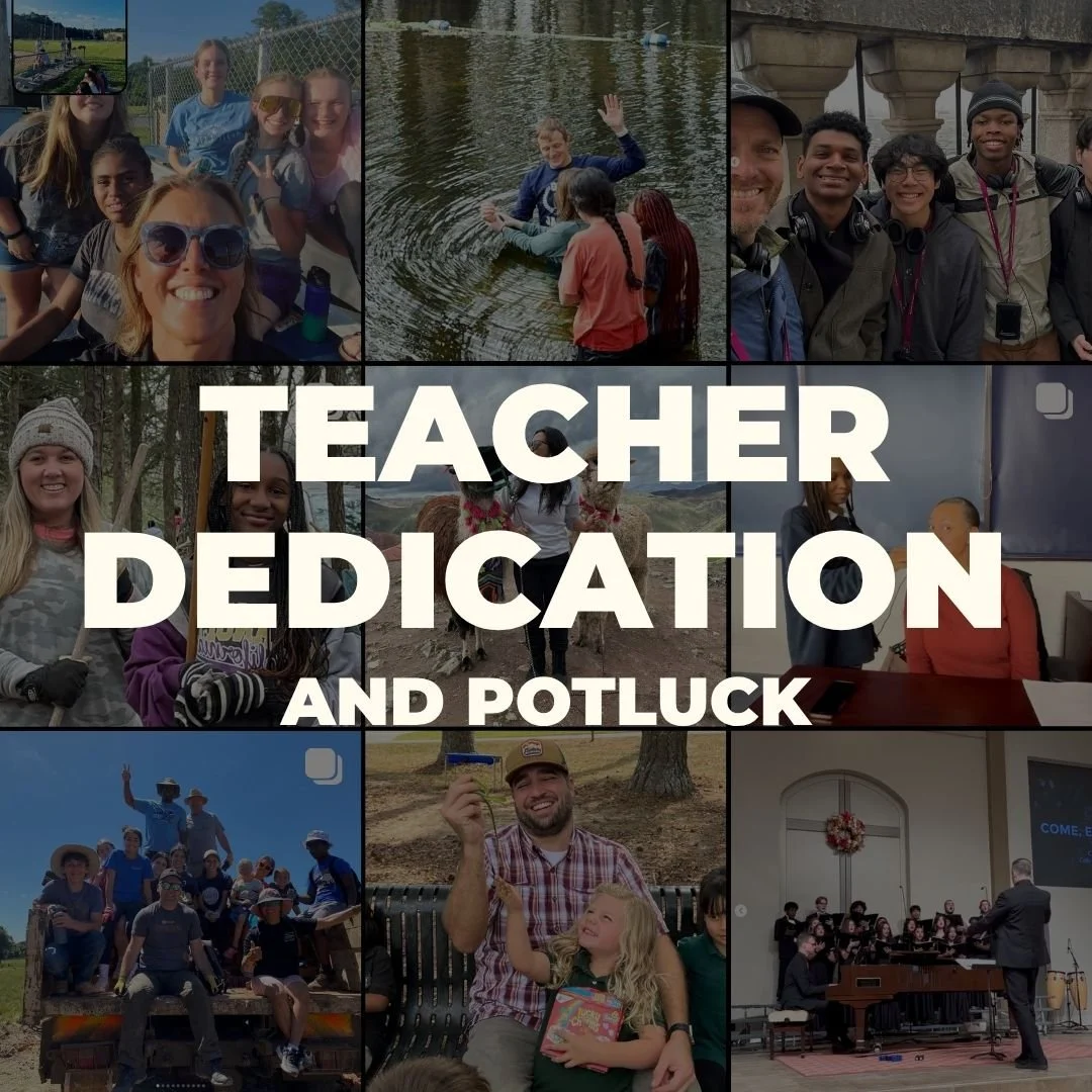 Teacher Dedication Sabbath and Potluck