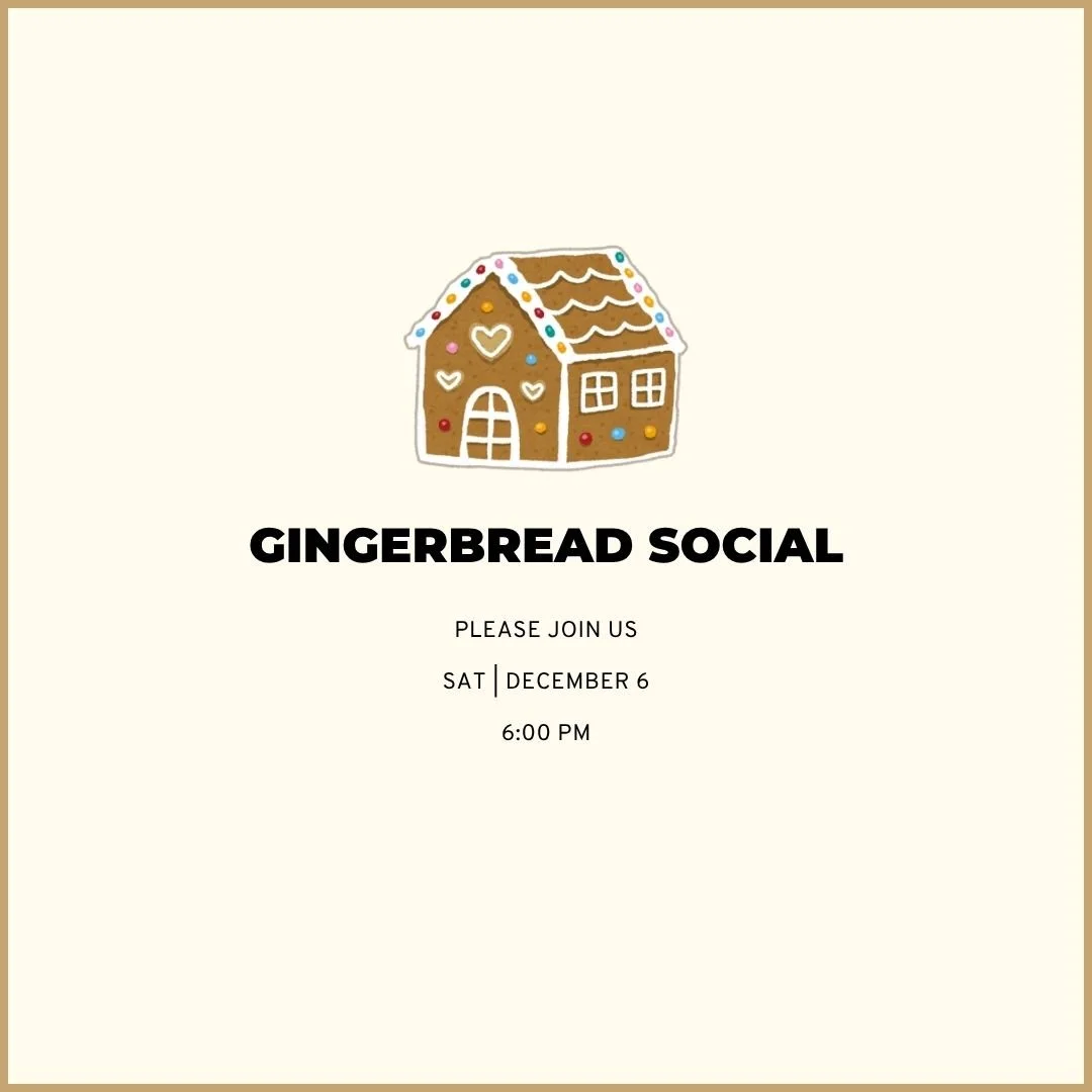 Gingerbread Social