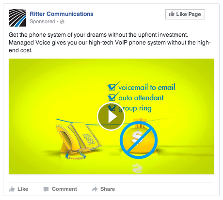 Facebook Video Ad