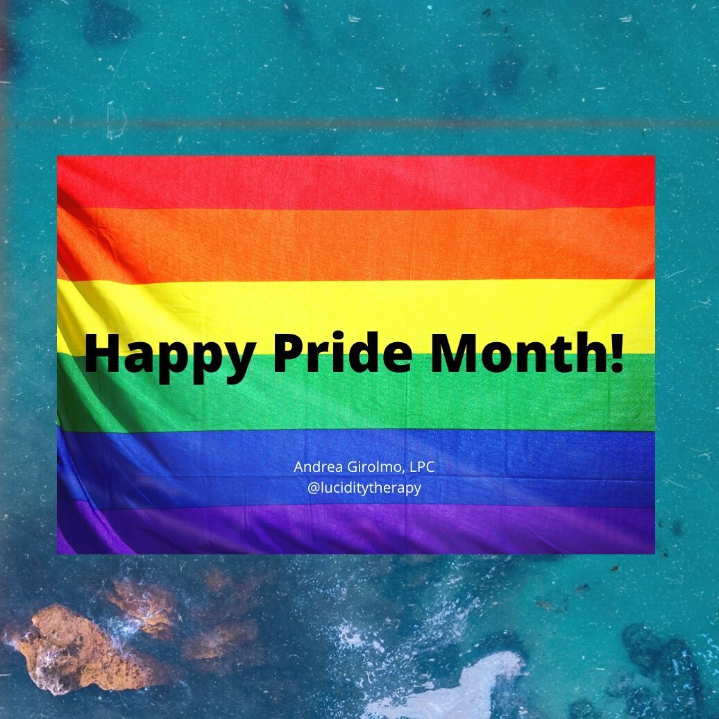 @ Lucidity Therapy we believe love is love and welcome all!  Happy Pride Month! 🌈🌈🌈🌈🌈🌈 

#therapist #denvercolorado #denvertherapist #latinatherapist #loveislove #terapia #terapiaholistica #happypridemonth #luciditytherapy